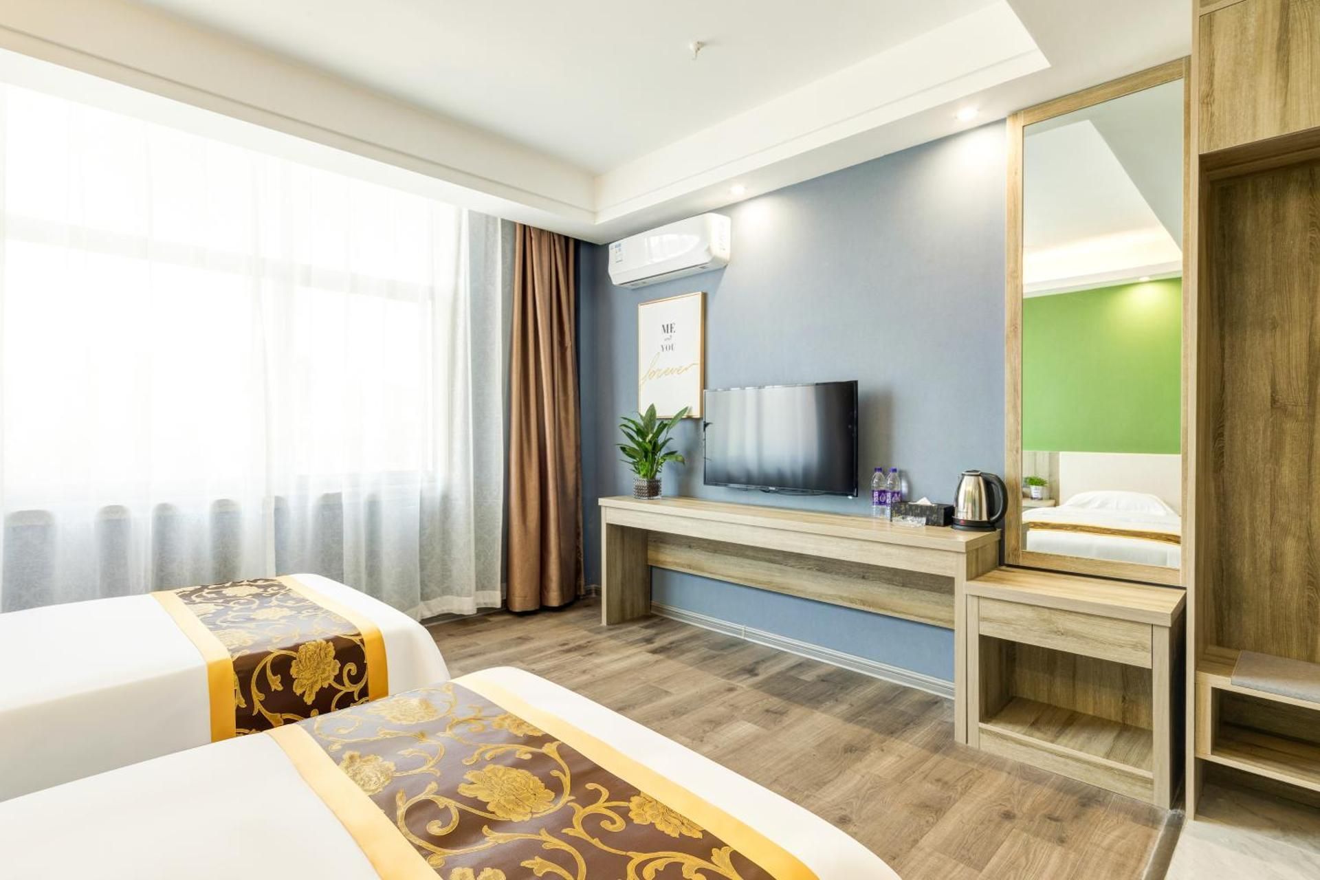 Sucha Hotel Long County Passenger Bus Station Superior Twin Room 2