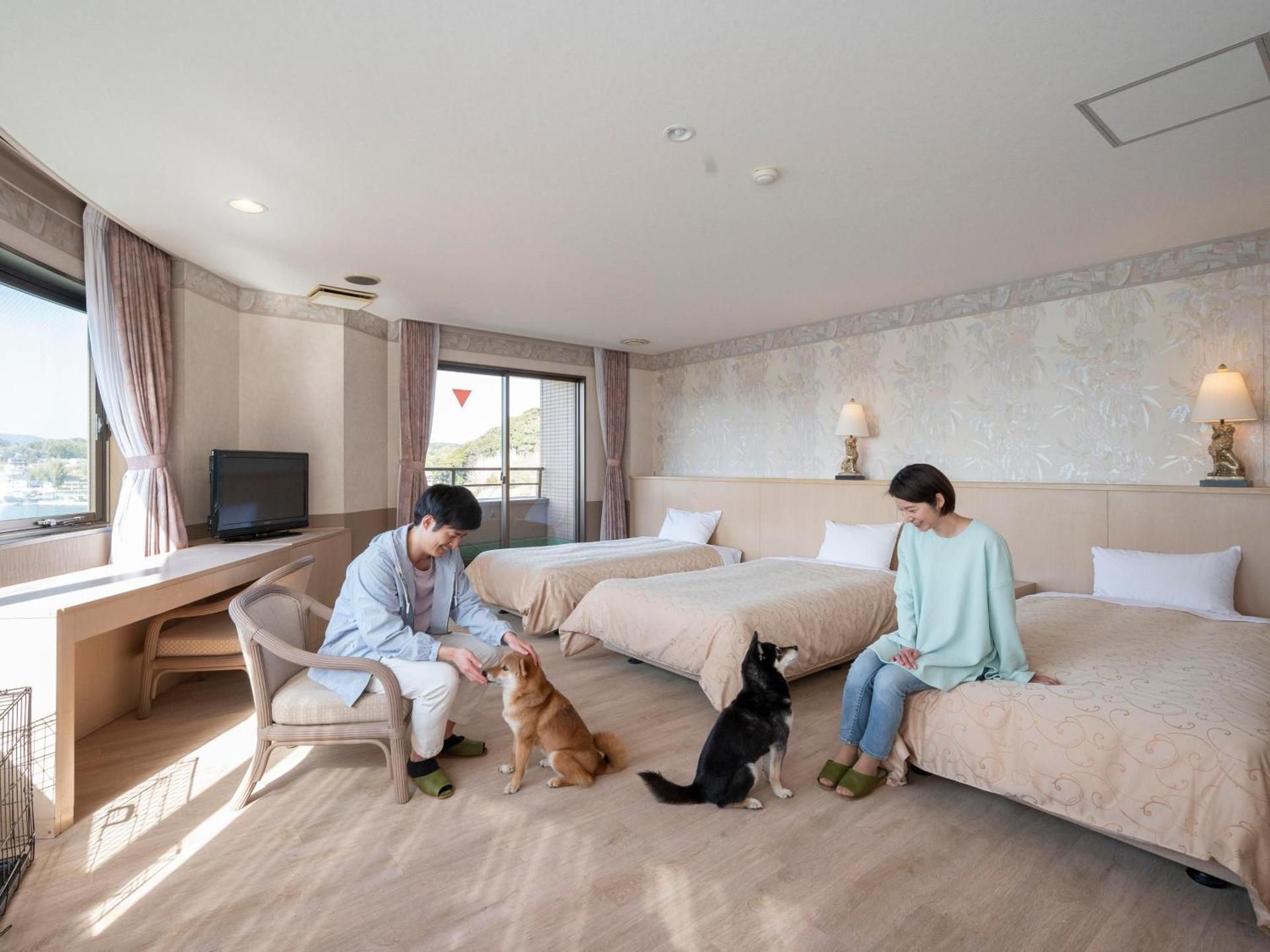 Panorama Corner Twin Room(Nonsmoking)