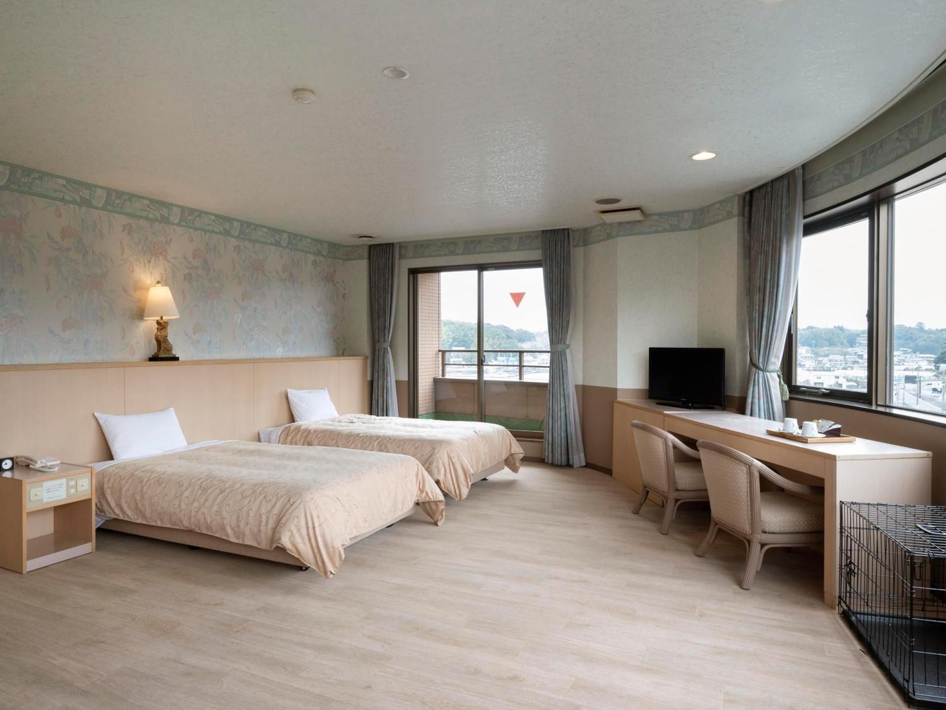 Panorama Corner Twin Room(Nonsmoking)