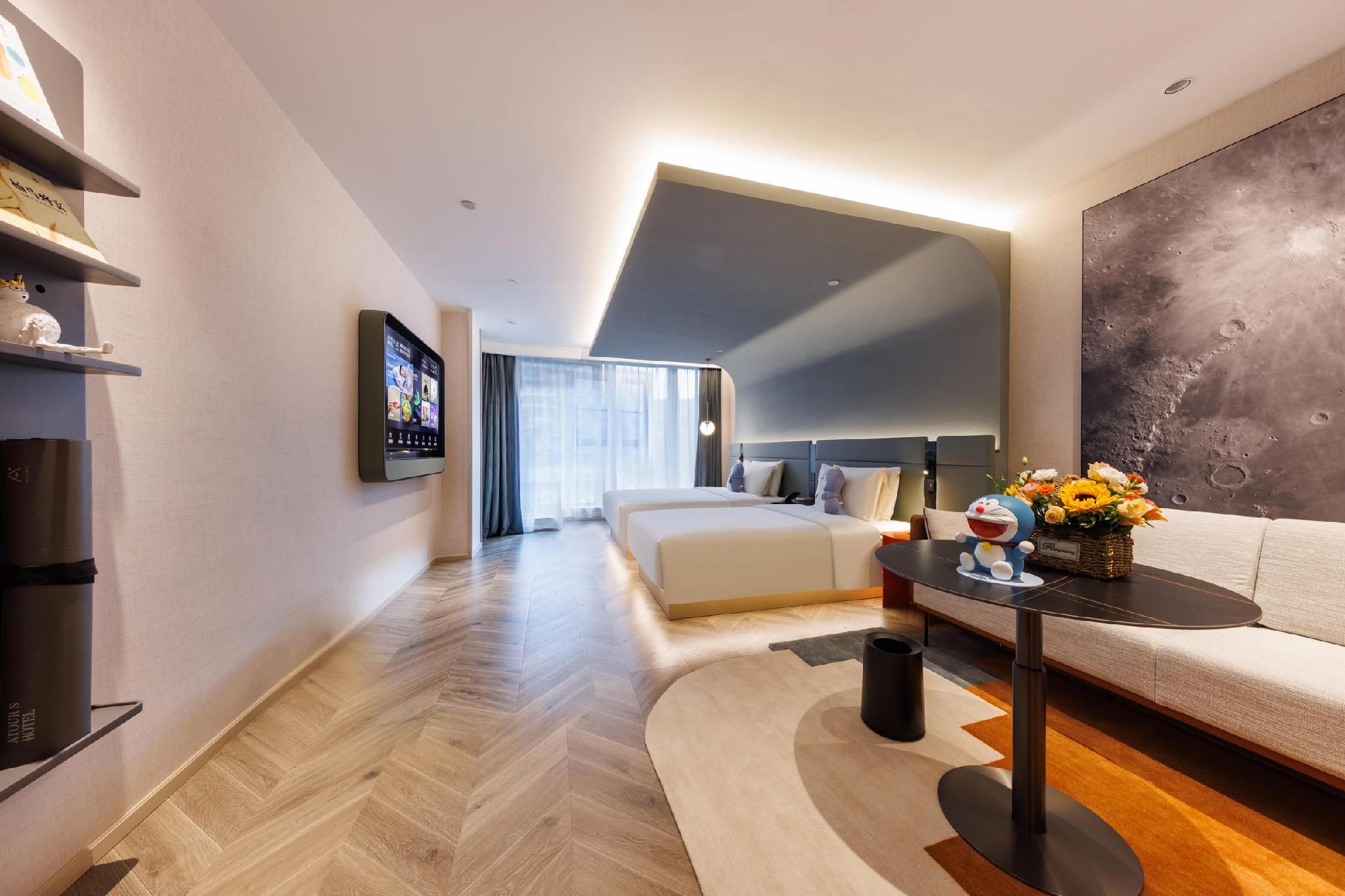 Atour - JIMU Twin Room with City View