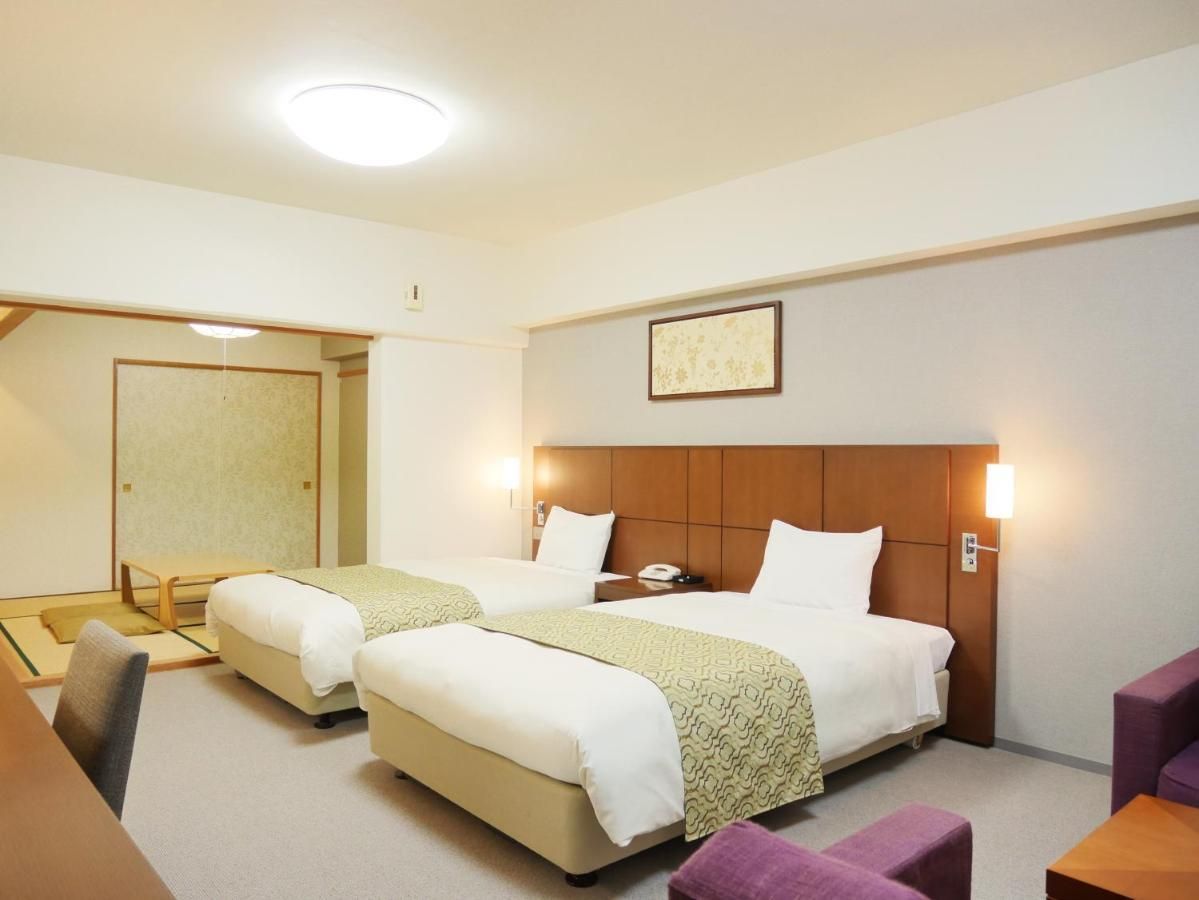 Japanese-Western Style Twin Room for 4 People - Non-Smoking