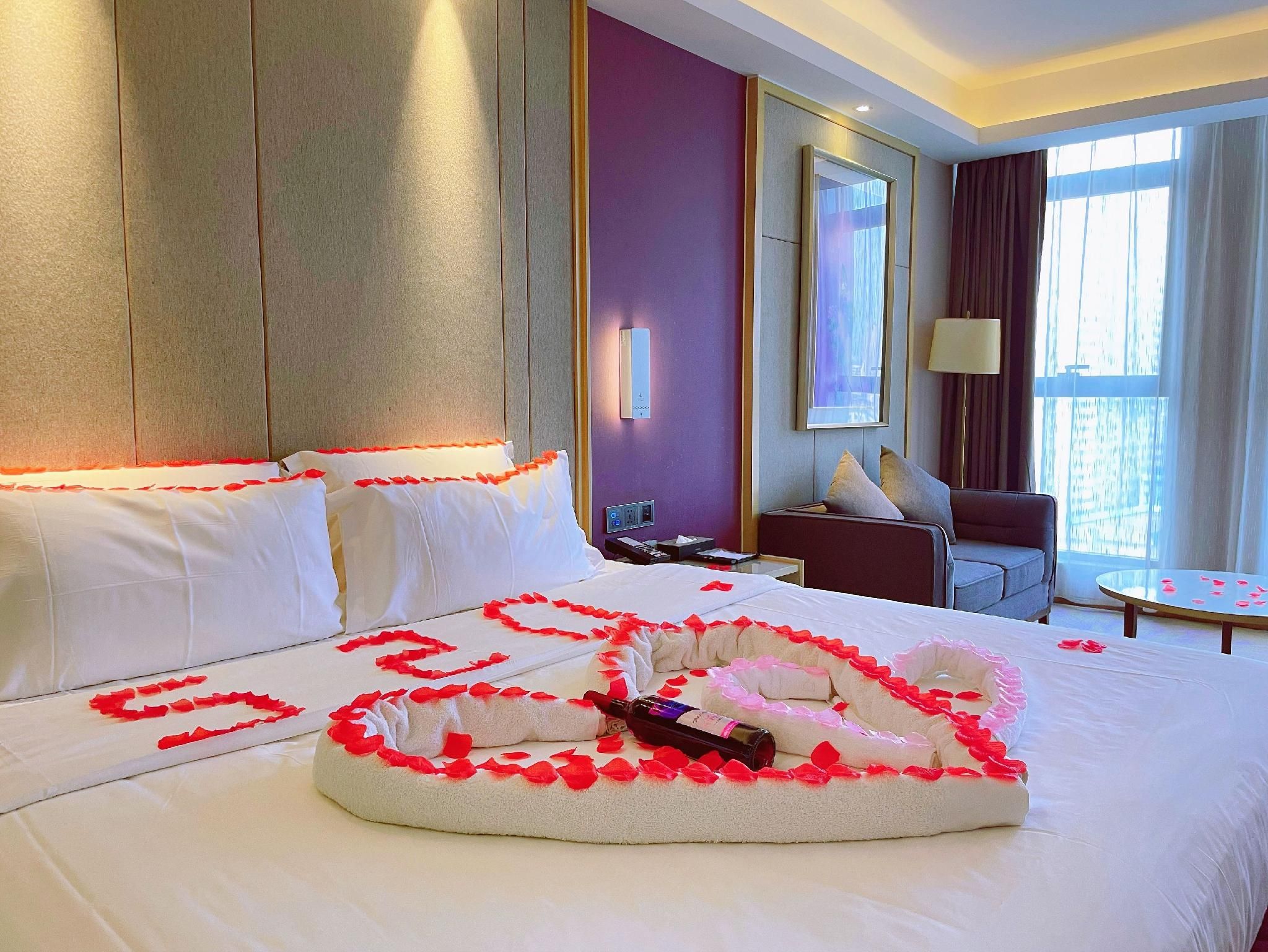Lavande Hotel·Xianyang Yuquan Road Wanda Plaza Lavande - Romantic Youxiang Room 2