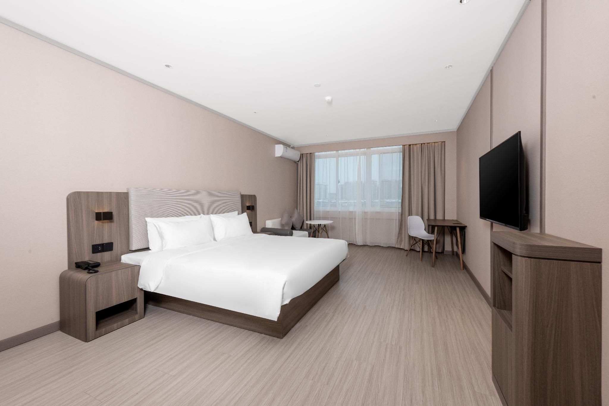 Hanting Hotel Xianyang Wugong County Houji Dong Road Huazhu - Room With Bed