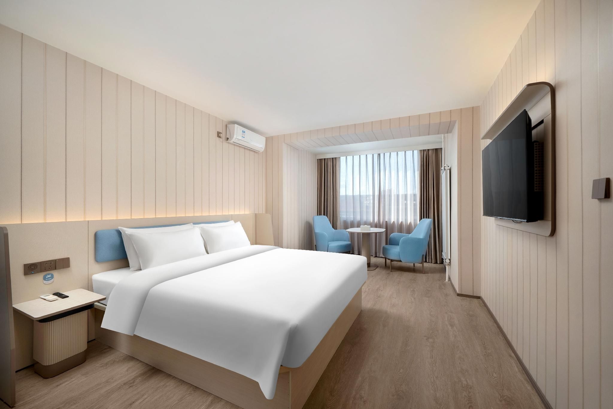 Hanting Hotel Daqing Wanda Ironman Square Luxury Room, 2 Single Beds