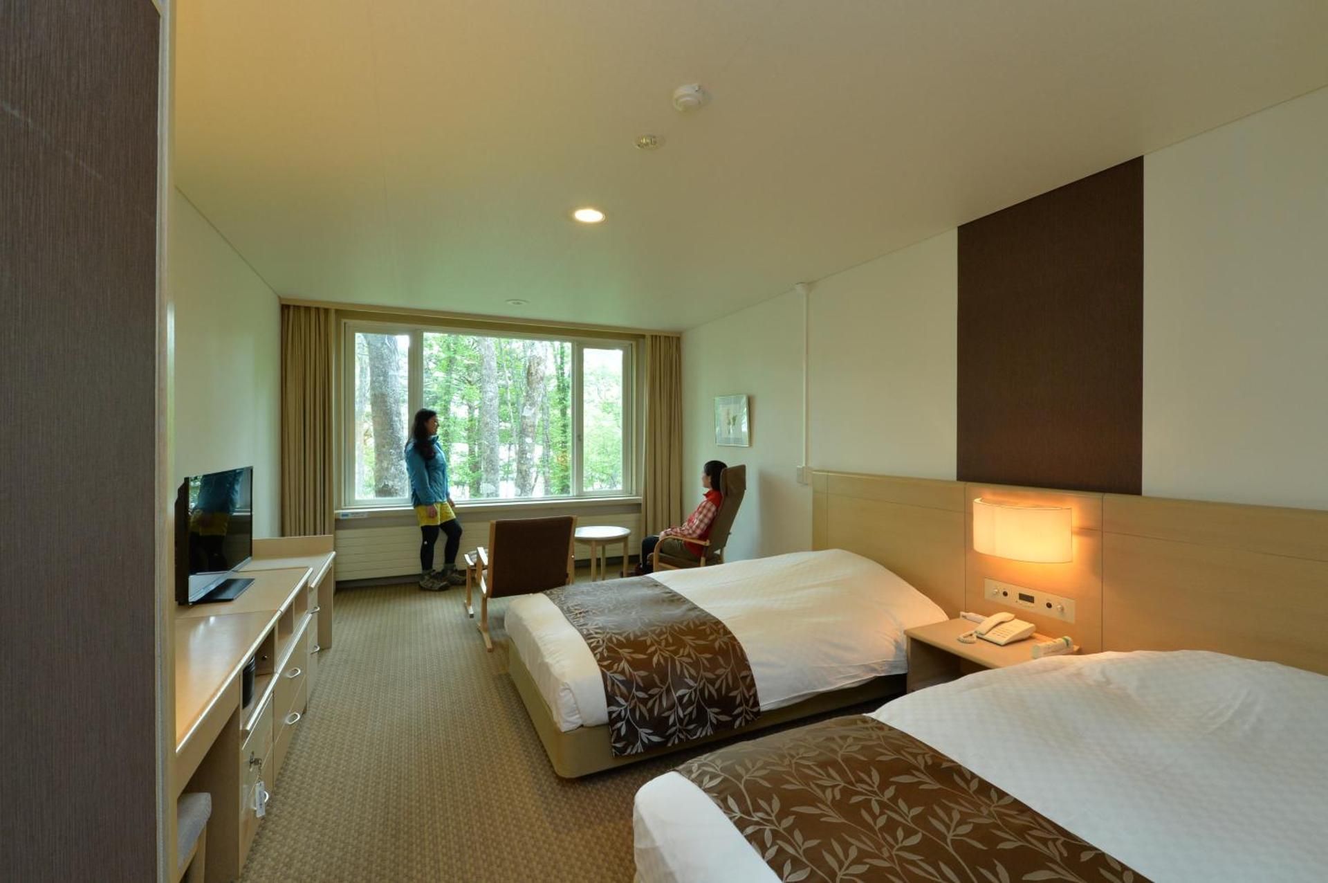 Twin Room with Bathroom - Non-Smoking