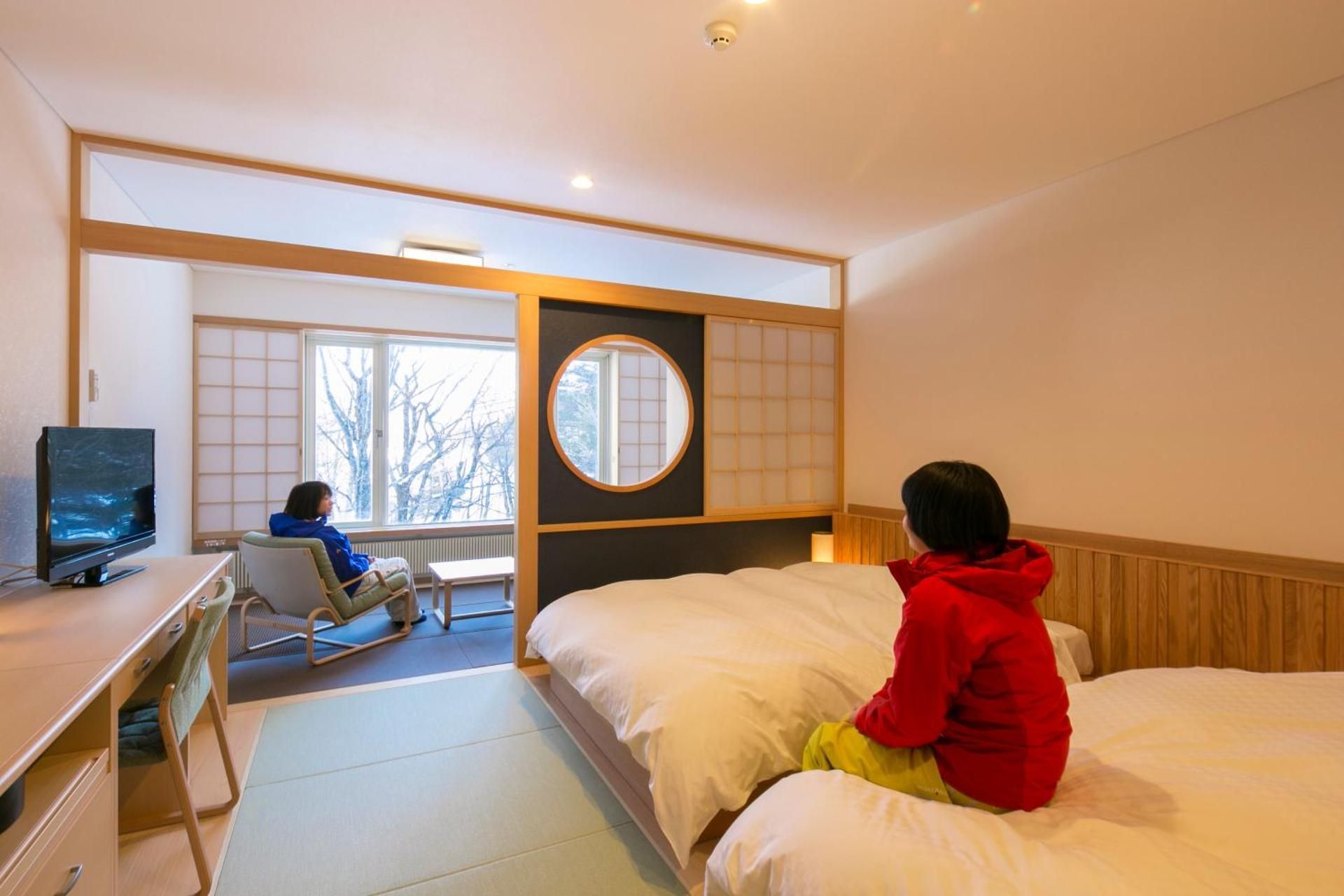 Twin Room with Tatami Area - Non-Smoking