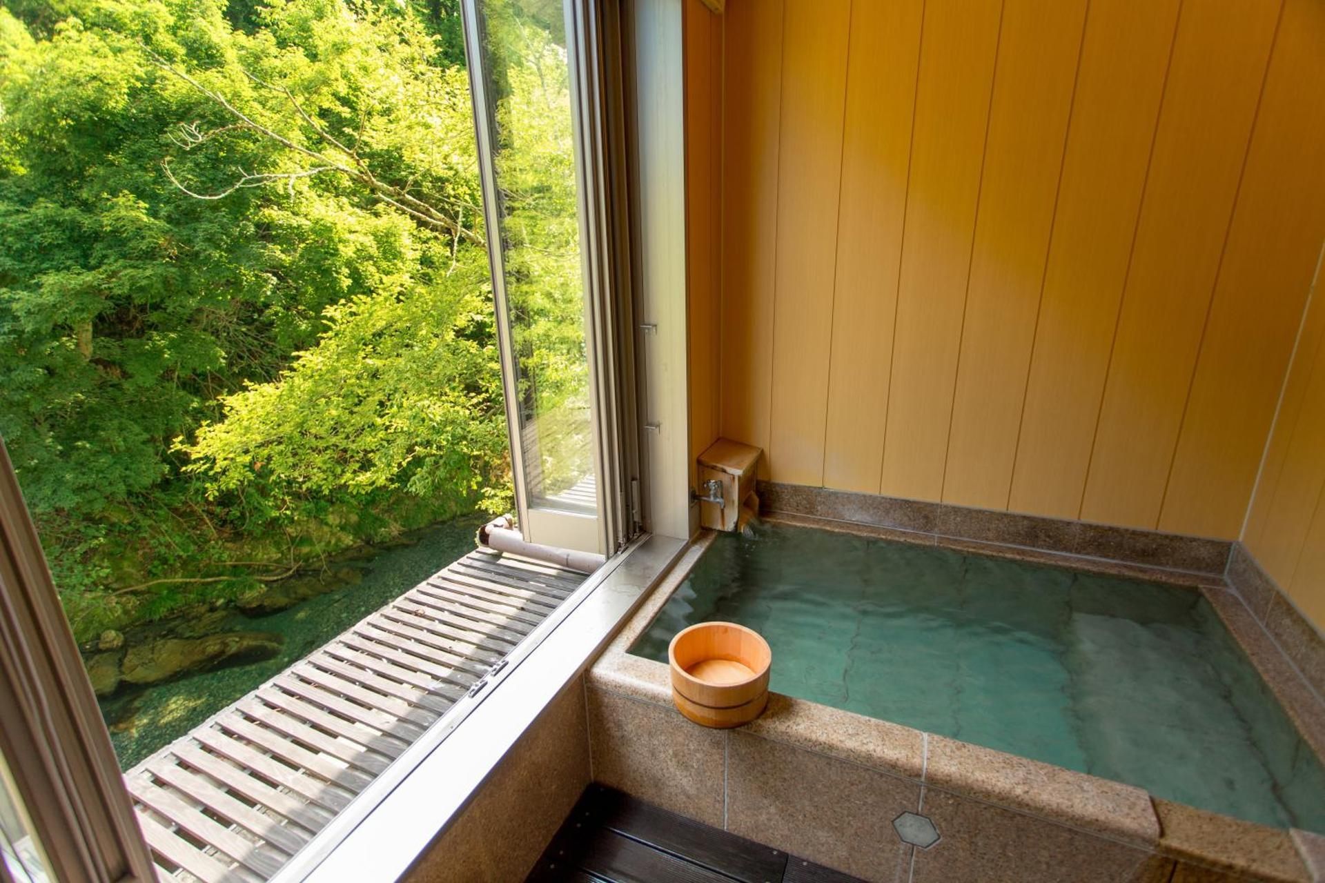 Japanese-Style Room with Semi Open-Air Bath