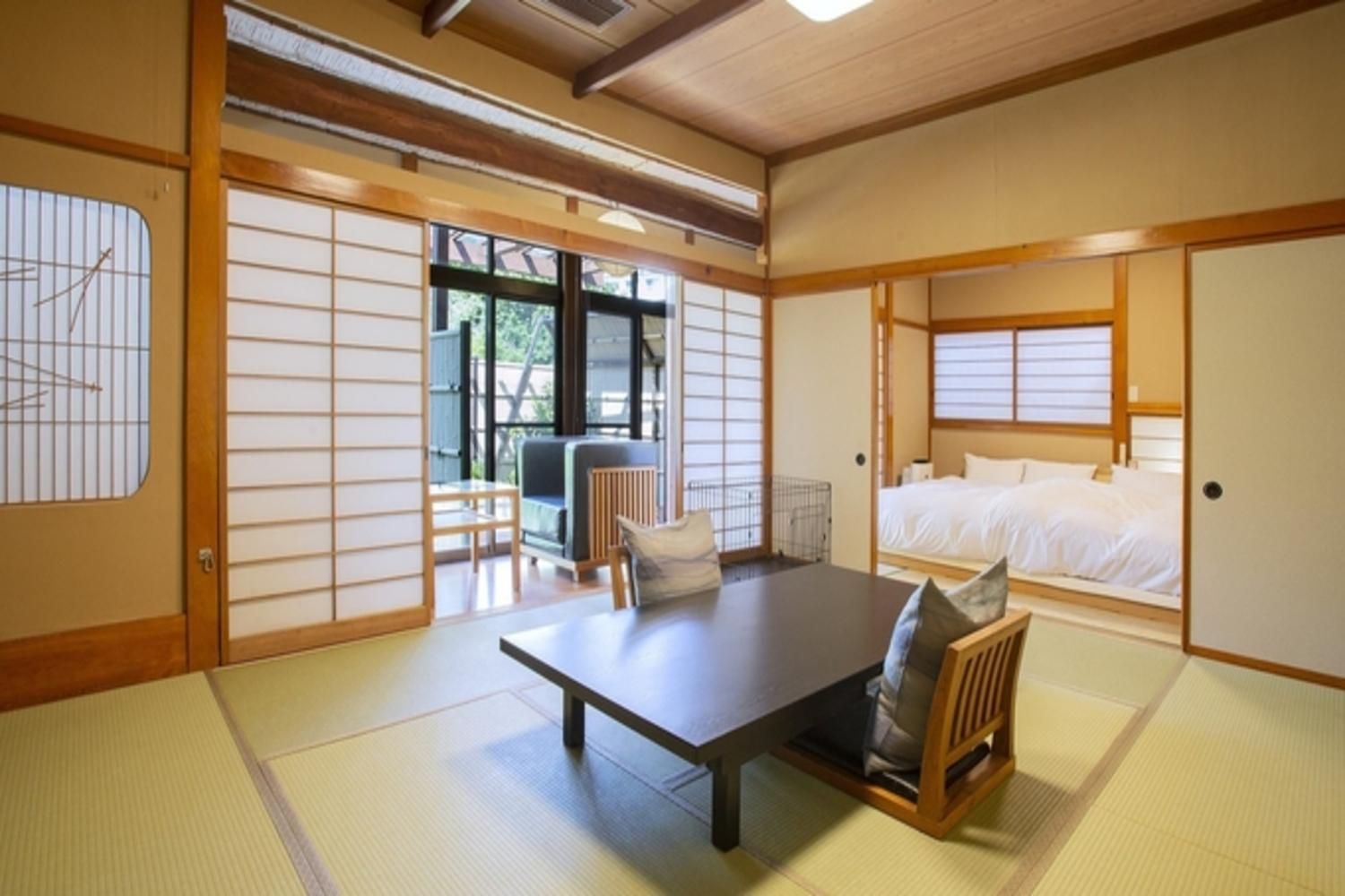 Hiirage Superior Garden View Japanese Style Room with 10 Tatami and Open-Air Bath - Non-Smoking