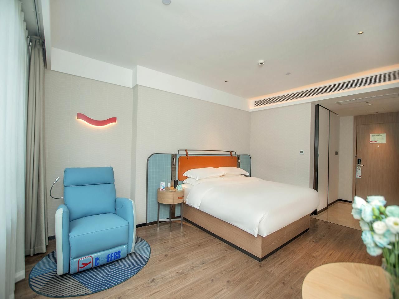 Echarm Hotel Qingyuan Qingcheng Station Municipal Government Dossen - Deluxe Bed Room 2