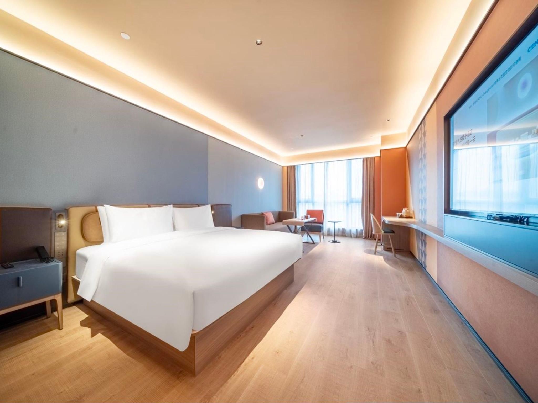 Orange Hotel Lishui Shuige Huazhu - Select Bed Room