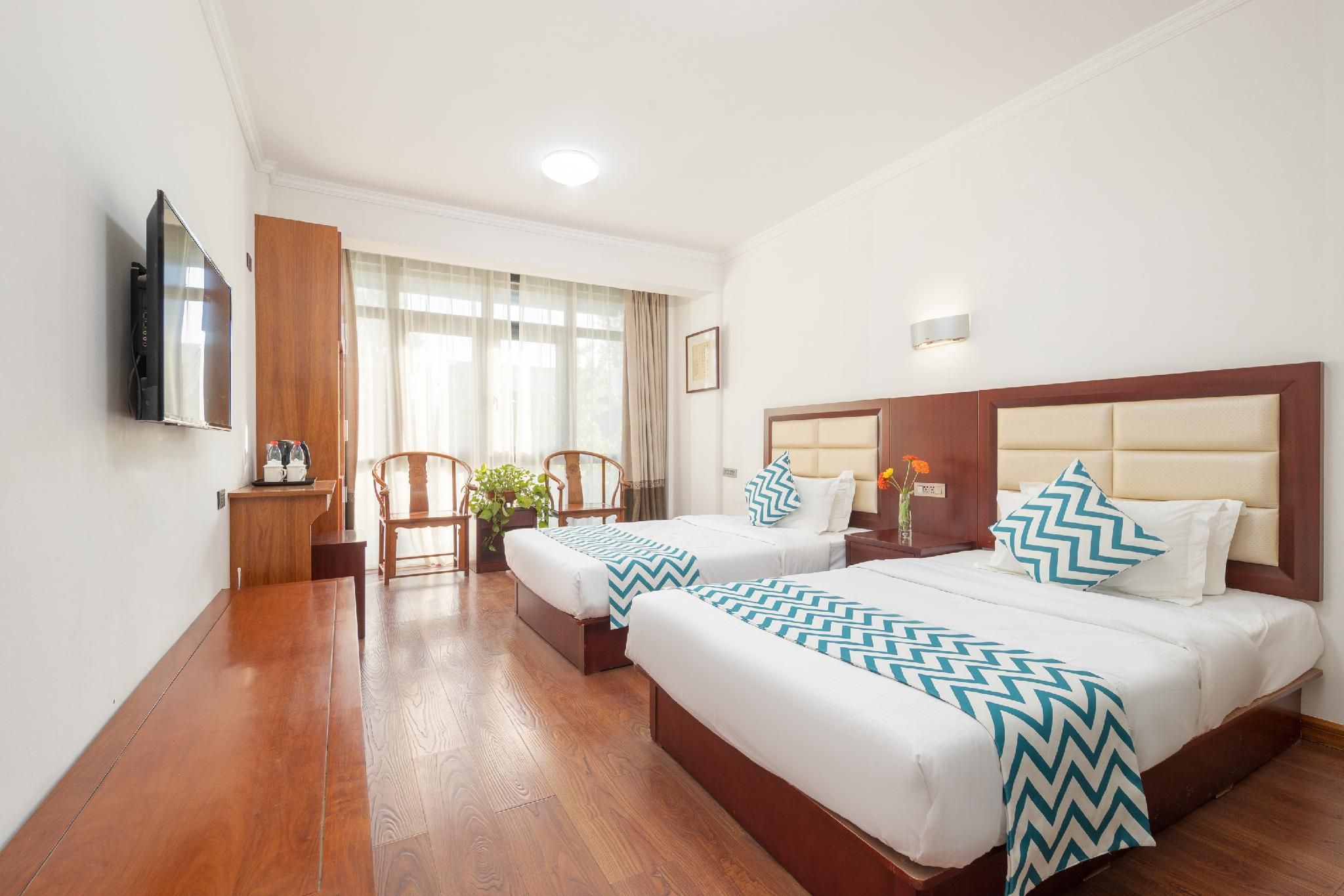 Floral Hotel·Drunken Moxuan Xiandu Residence Twin Studio 2