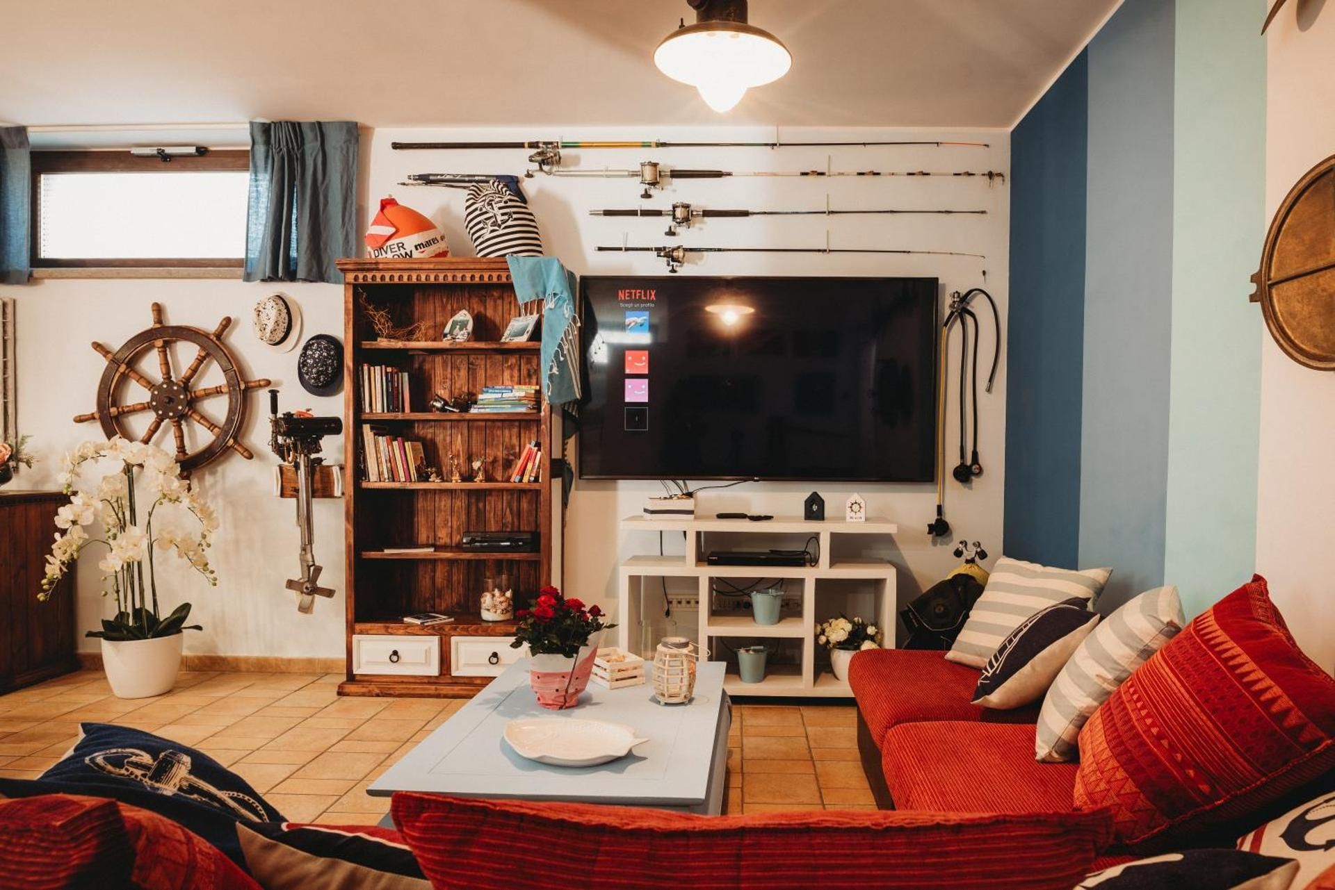 Alloggio del Pescatore con sauna,piscina, jacuzzi Apartment