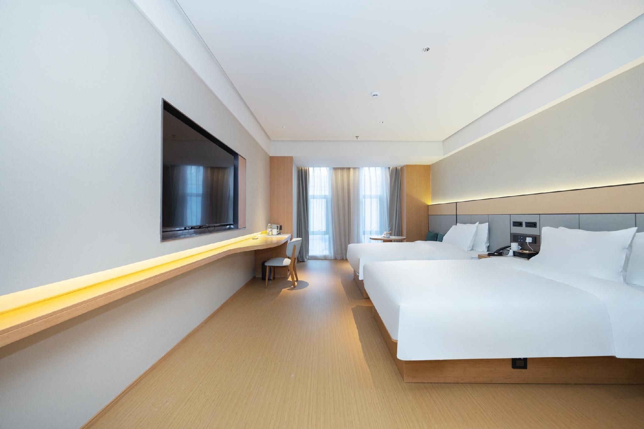 Ji Hotel Yancheng Century Avenue Yongning Auto City Senior Twin Room-Family 2