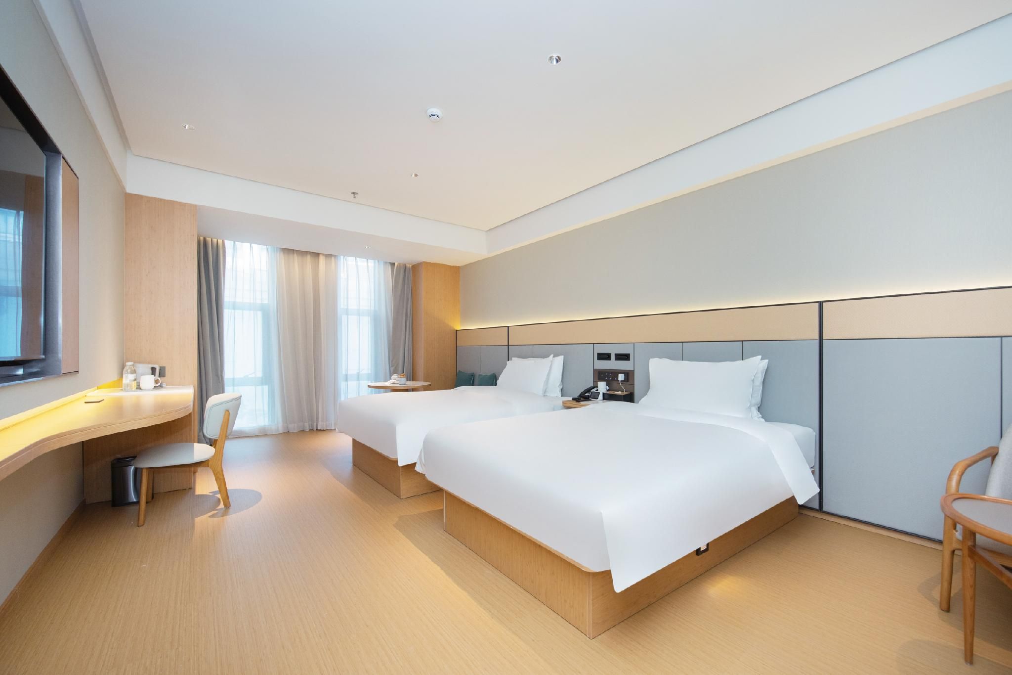 Ji Hotel Yancheng Century Avenue Yongning Auto City Senior Twin Room-Family