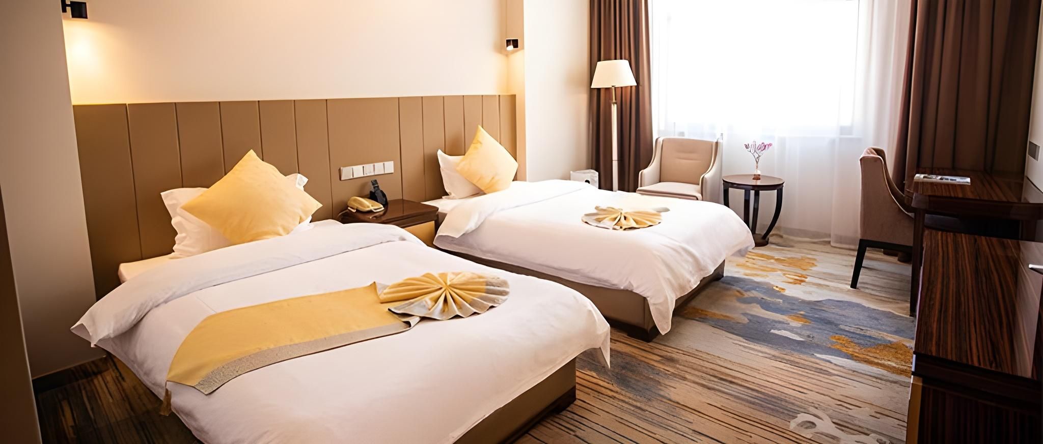New Century Twin Room, City View