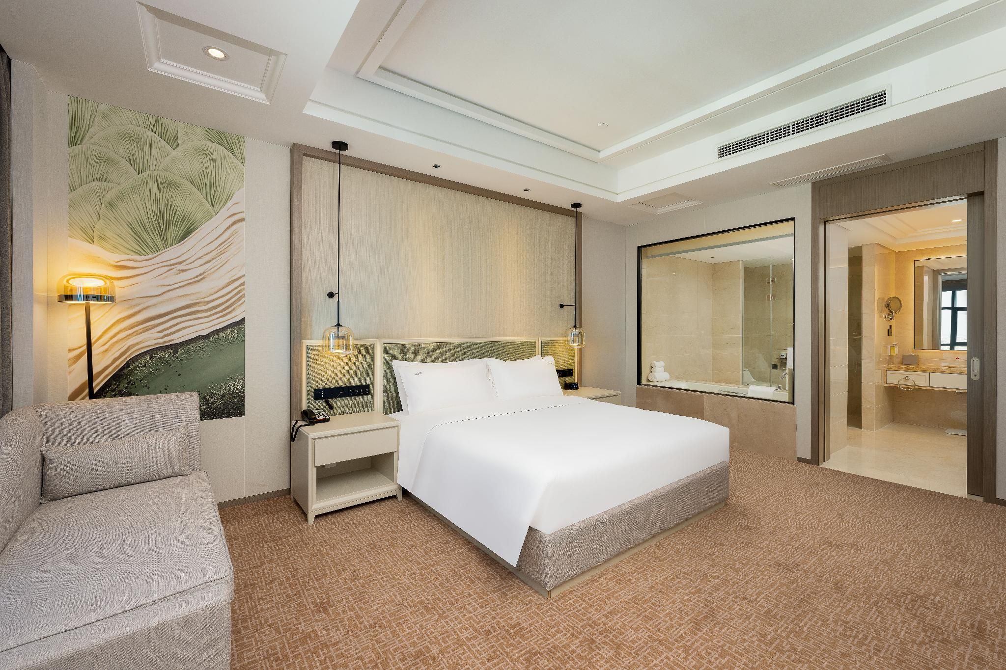 1 King 1 Bedroom Suite Powder Room