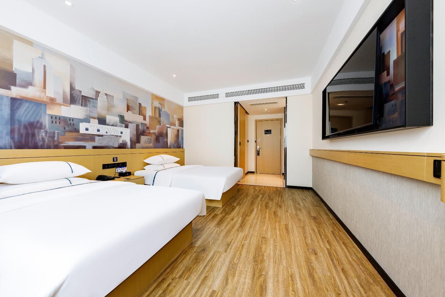 City Comfort Inn Xuchang Changge Tiedong Road Railway Station Dossen - Standard Twin Room 2