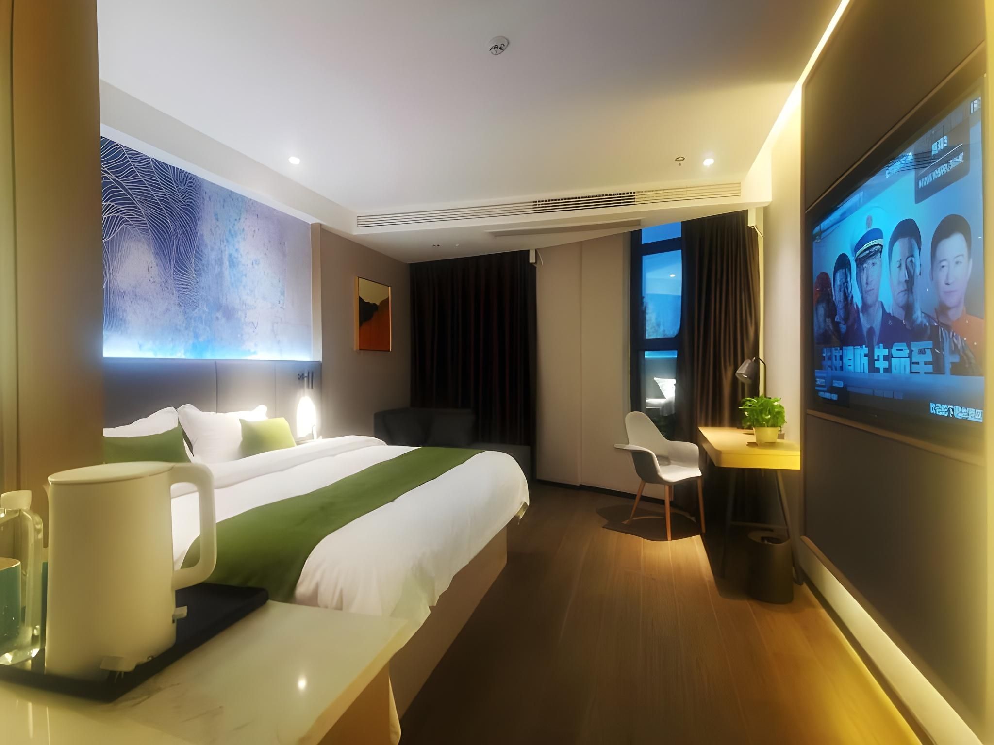 Green Tree Inn Henan Yuzhou City Hall Yuwang Square Business Queen Room