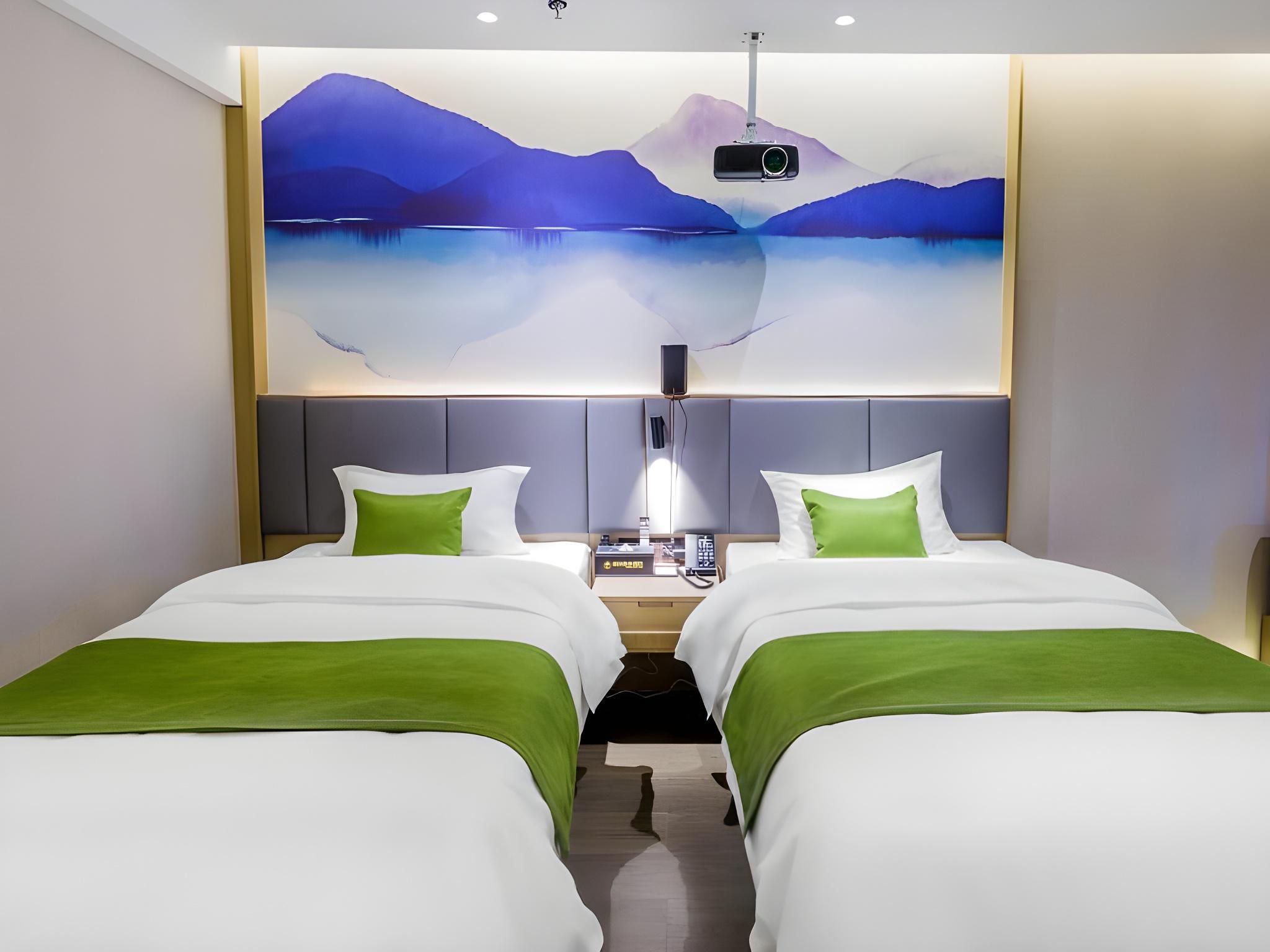 Green Tree Inn Henan Yuzhou City Hall Yuwang Square Twin Business Room