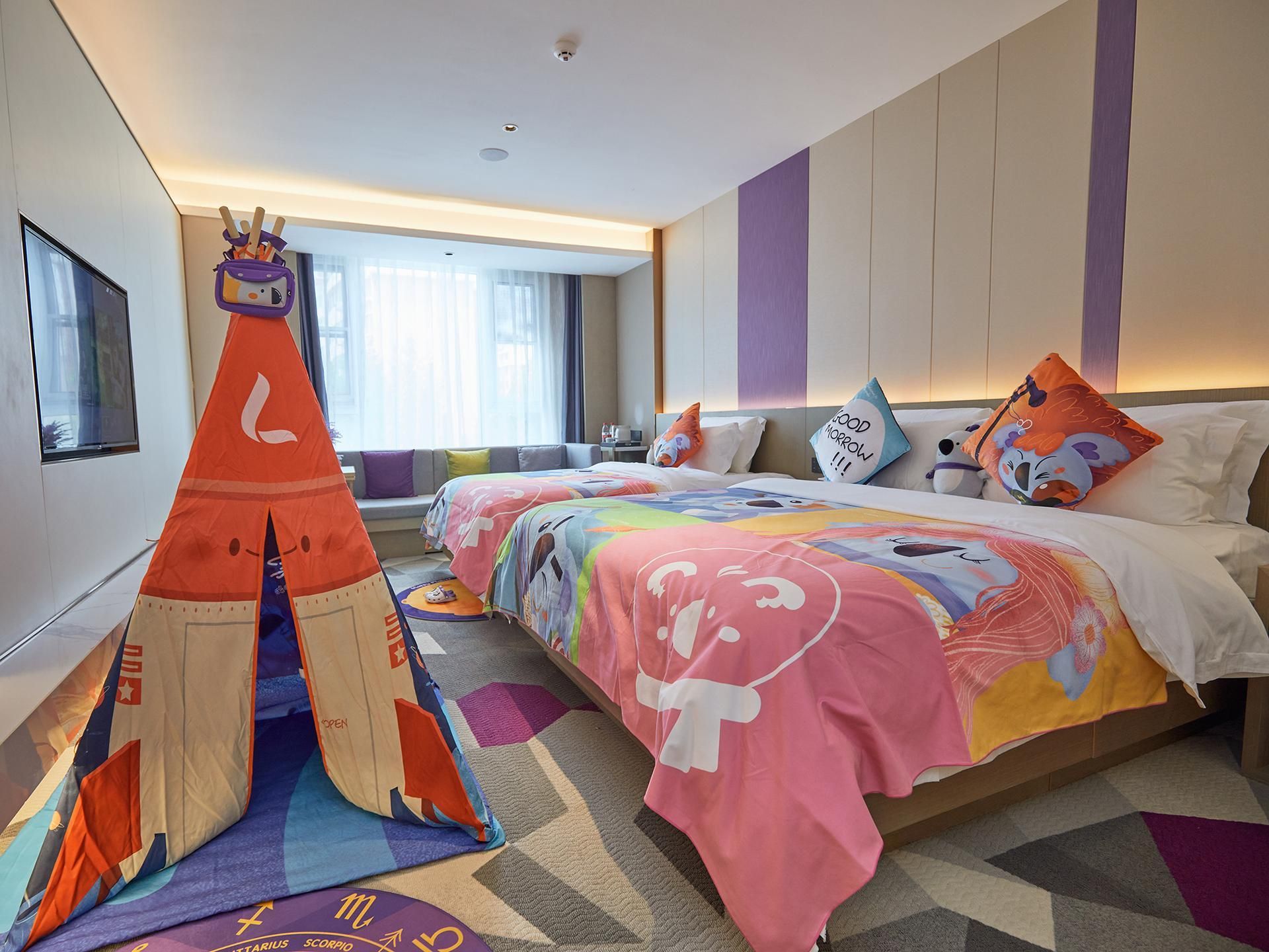 Lavande Hotel Rizhao Lanshan Duodao Scenic Spot WH - LIXIAOLAN Parent-child Family Room