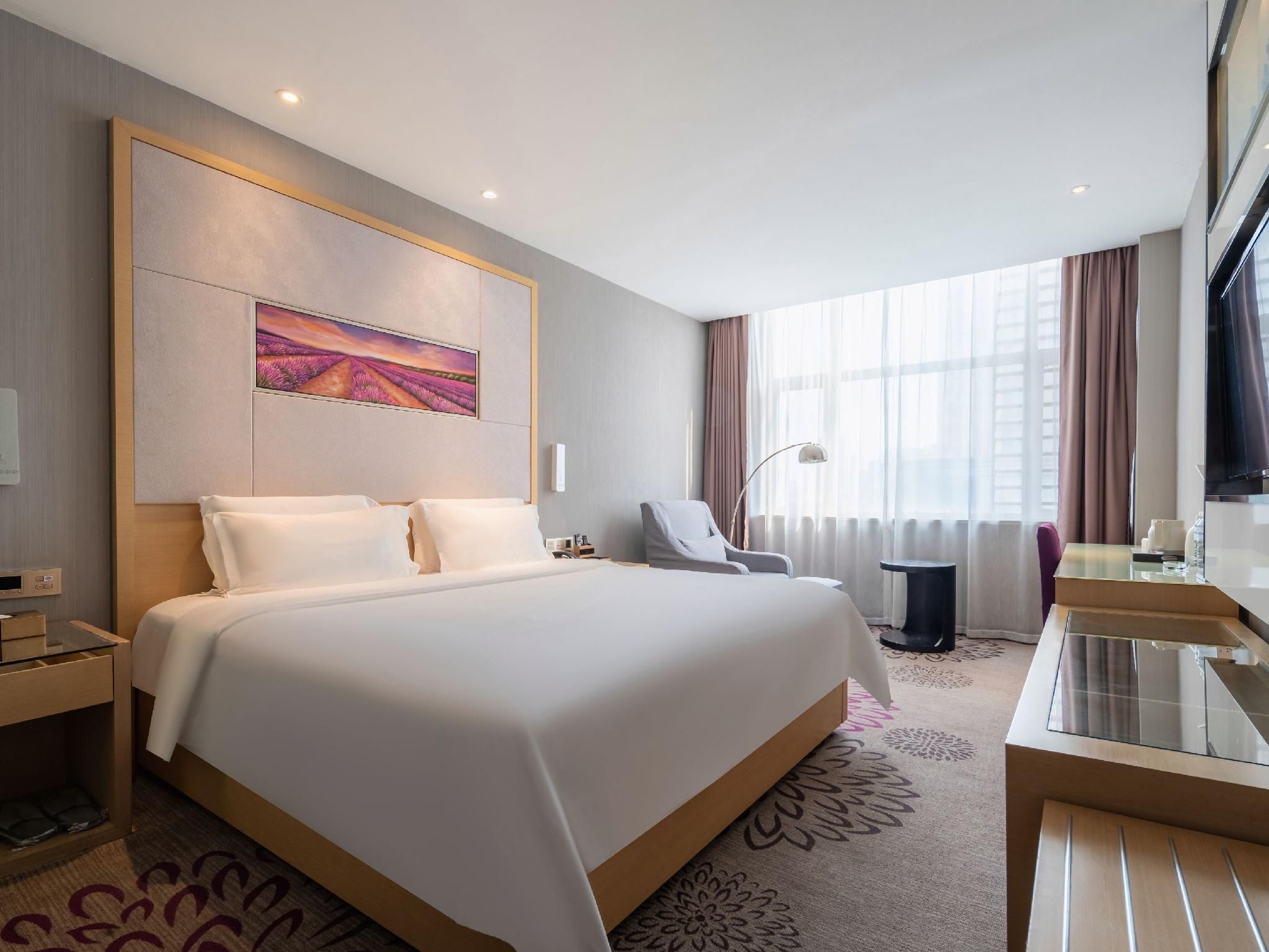 Lavande Hotel Rizhao Plaza Suning Plaza Wanda Studio King Executive Room