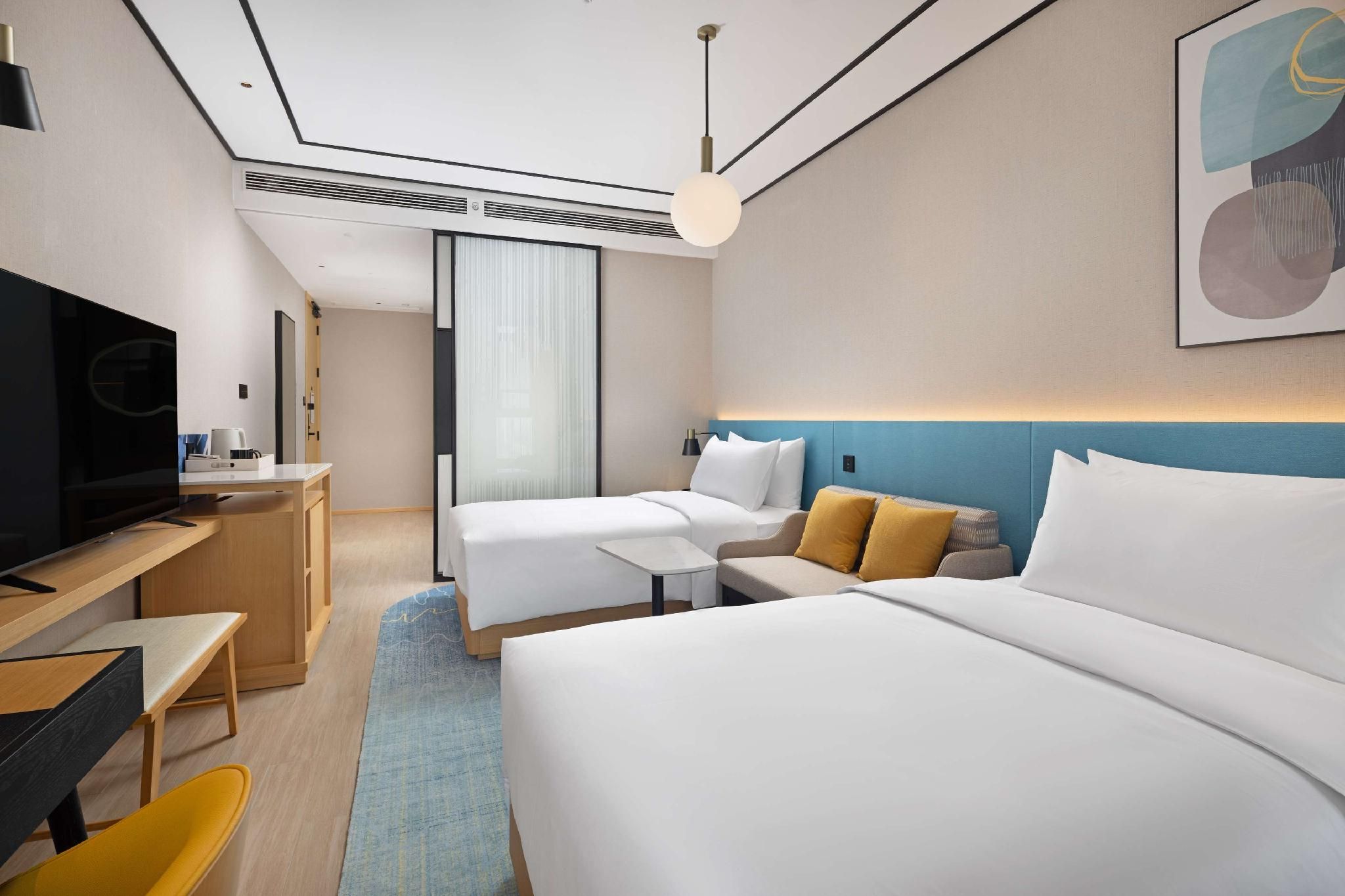 Hilton Garden Inn Rizhao High-Tech Zone Twin Guest Room 3