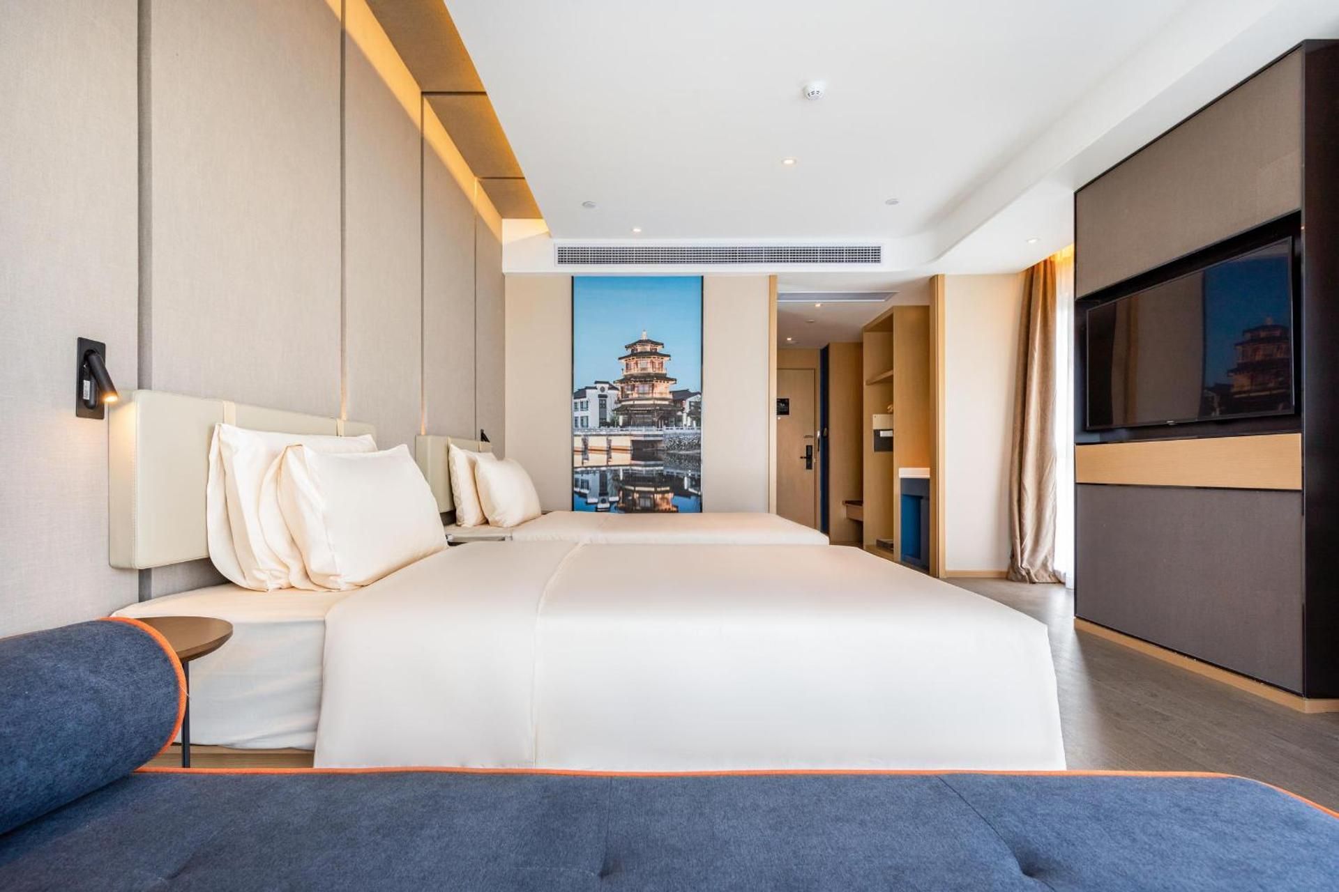 Atour Hotel Rizhao Wanpingkou Sea View Dongyi Town Jimu Family Twin Room 2