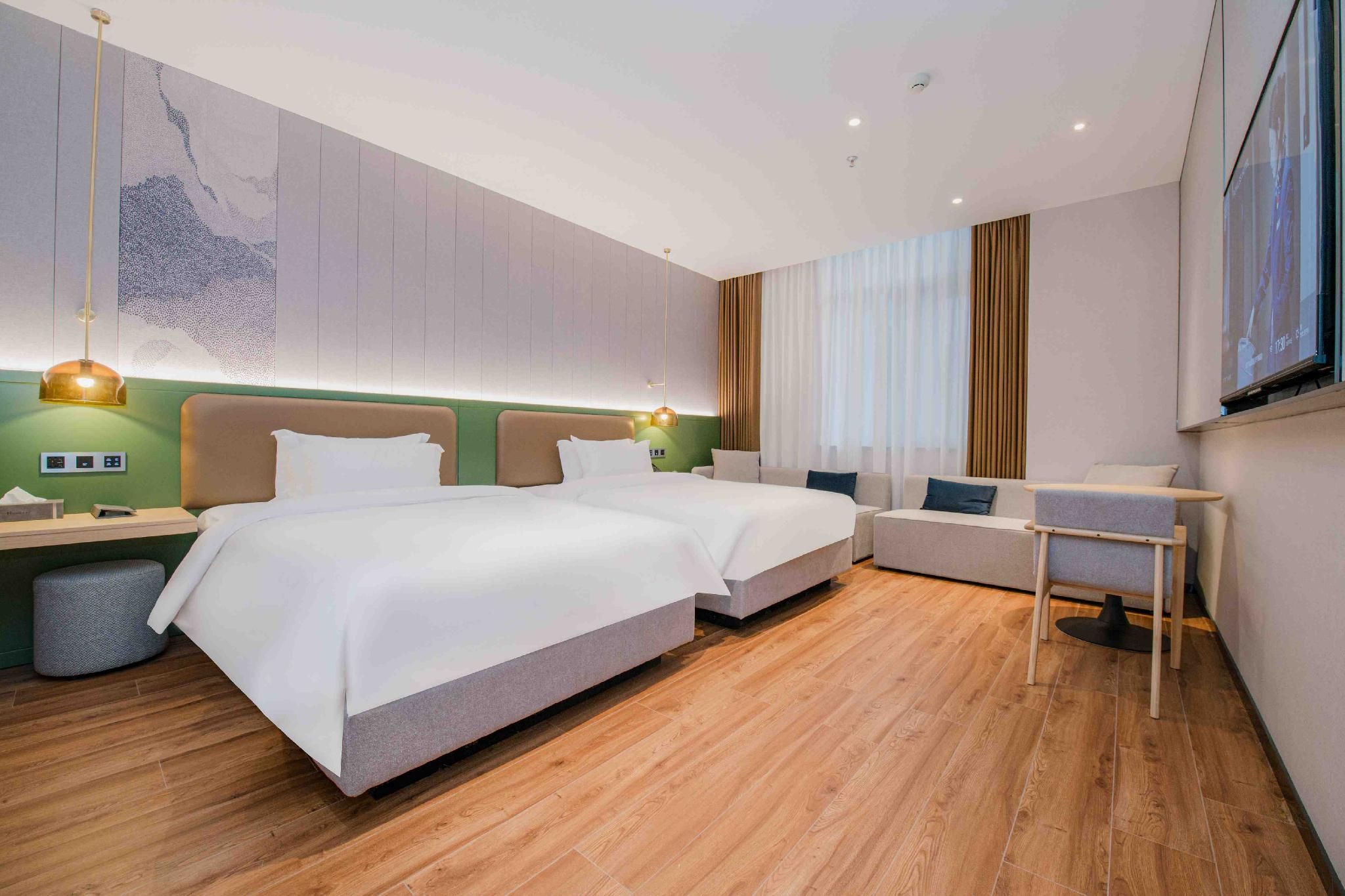 MEHOOD Hotel Jining Zoucheng Jingmi Twin Room 2