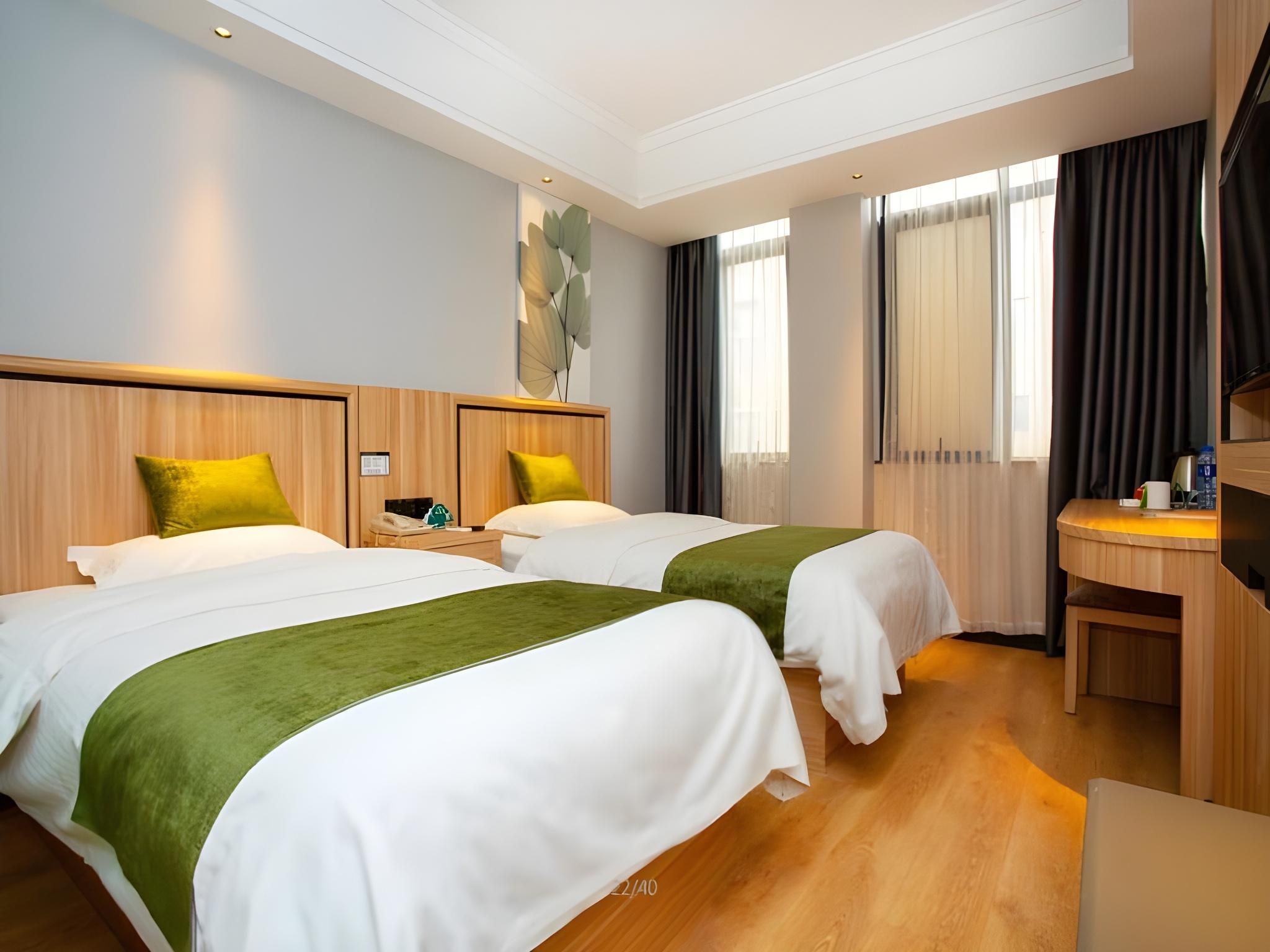 Green Tree Inn Chuzhou Nanjiao District Shimao Square Longpan Road Guest Twin Room