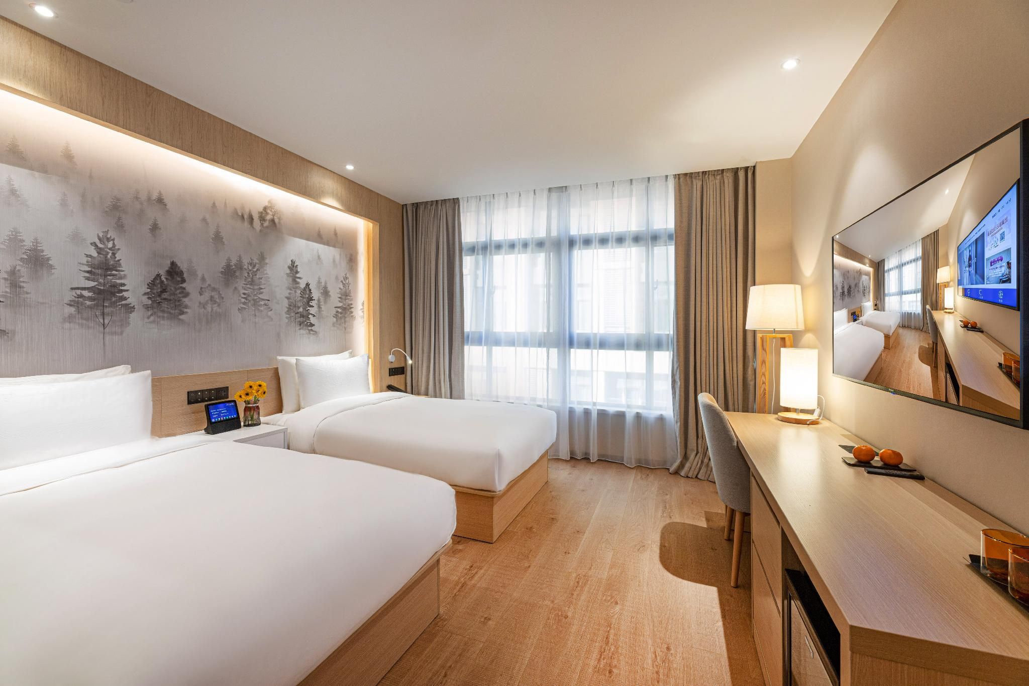 Orange Hotel Chuzhou Municipal Government Select Twin Room