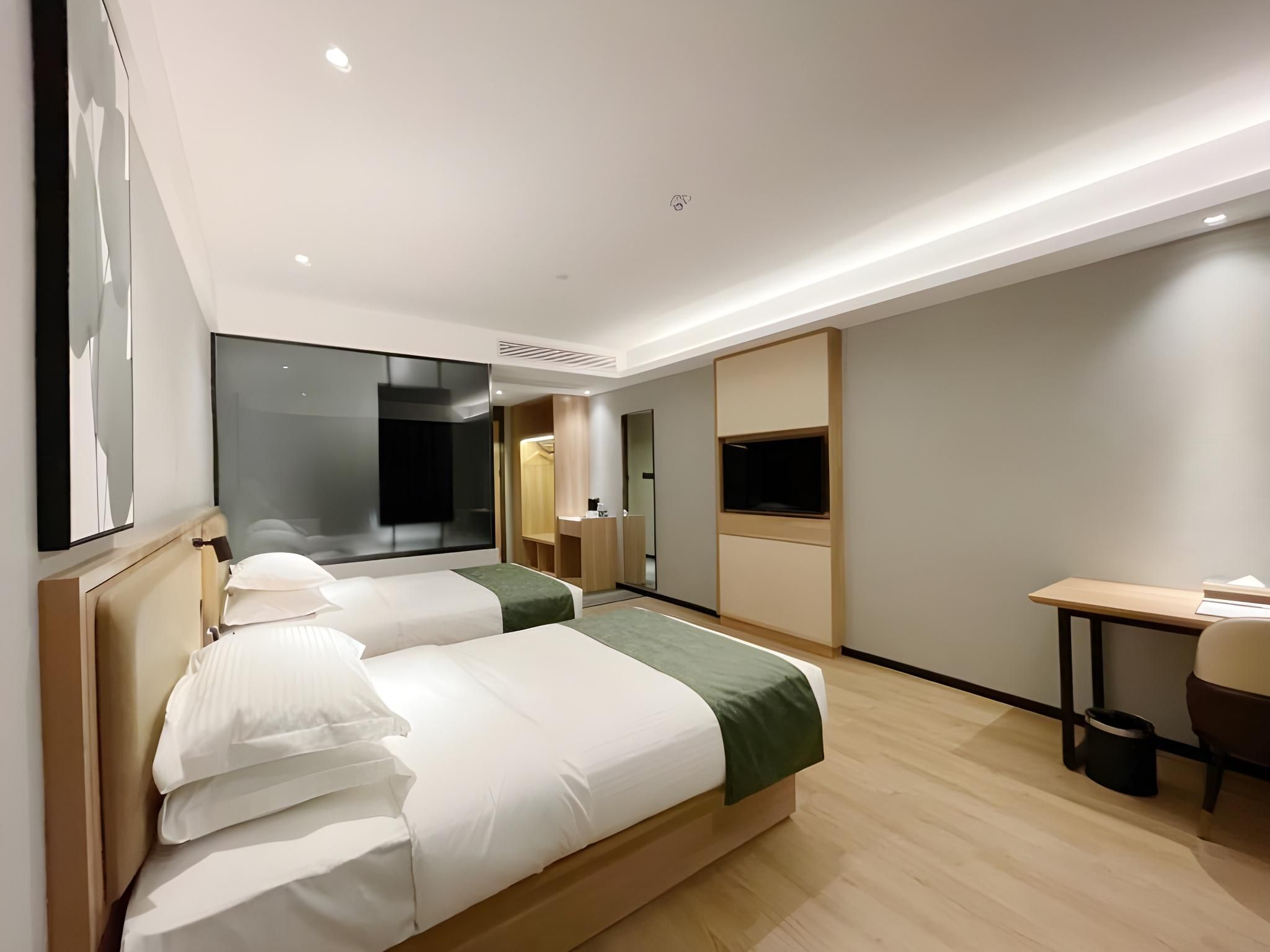 Green Tree Inn Chuzhou Yaohai Agricultural Machinery  Market Twin Business Room 2