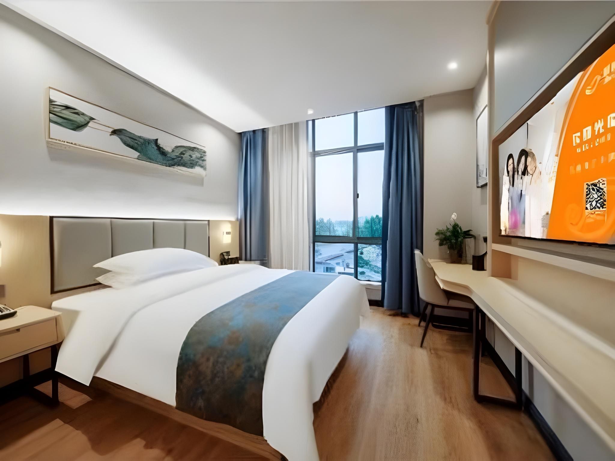 Shell Hotel Huaibei Lieshan District Nanhu Yayuan GTI - Fashion Superior 1 Bed Room