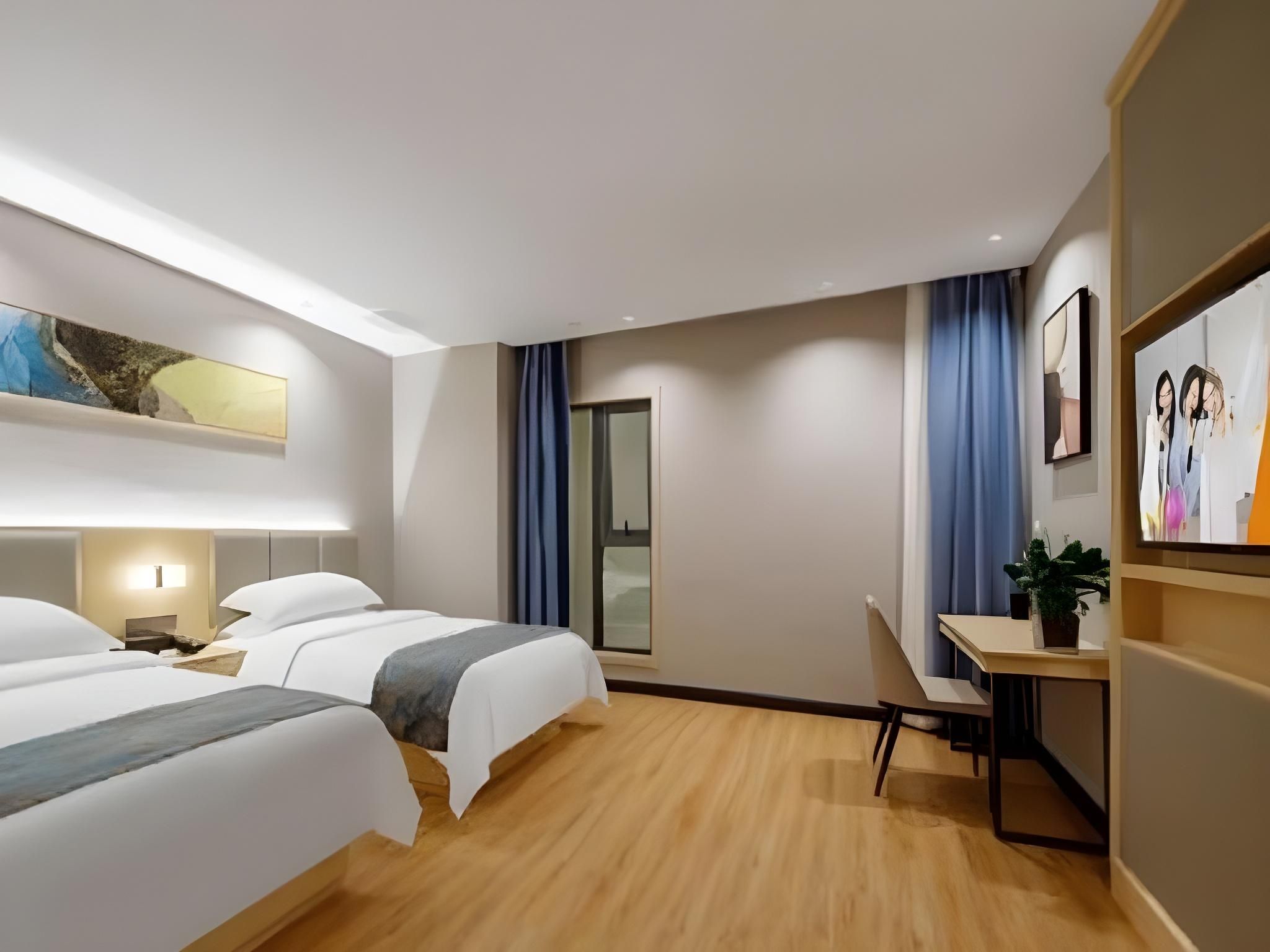 Shell Hotel Huaibei Lieshan District Nanhu Yayuan GTI - Fashion Superior Twin