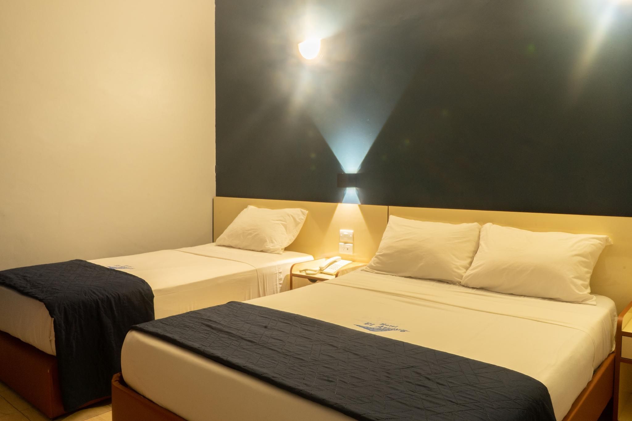 Triple Room - 1 Double Bed and 1 Single Bed