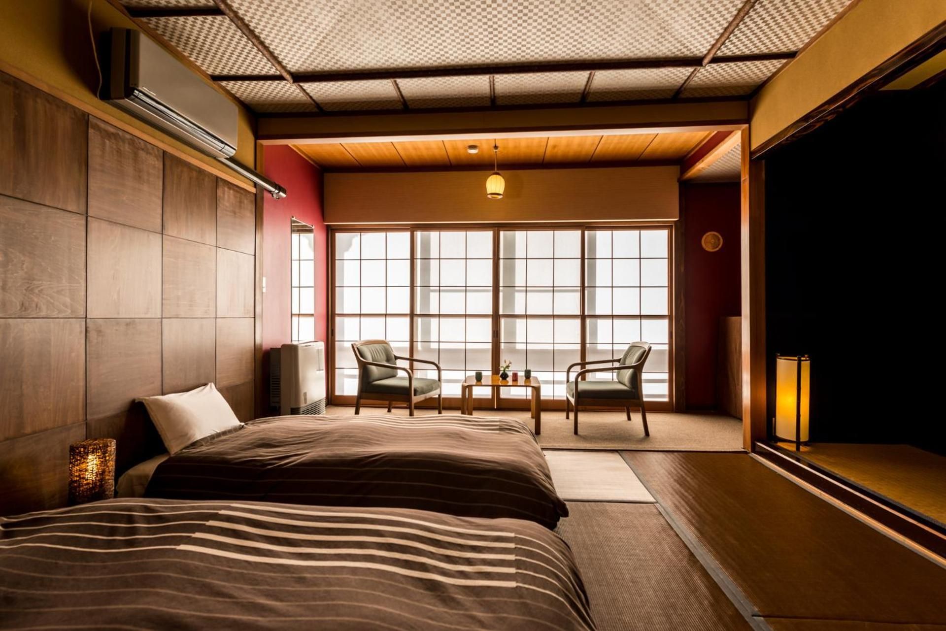 Japanese-Style Room with Bed and Shred Bathroom(Over 13 Years Old Only)