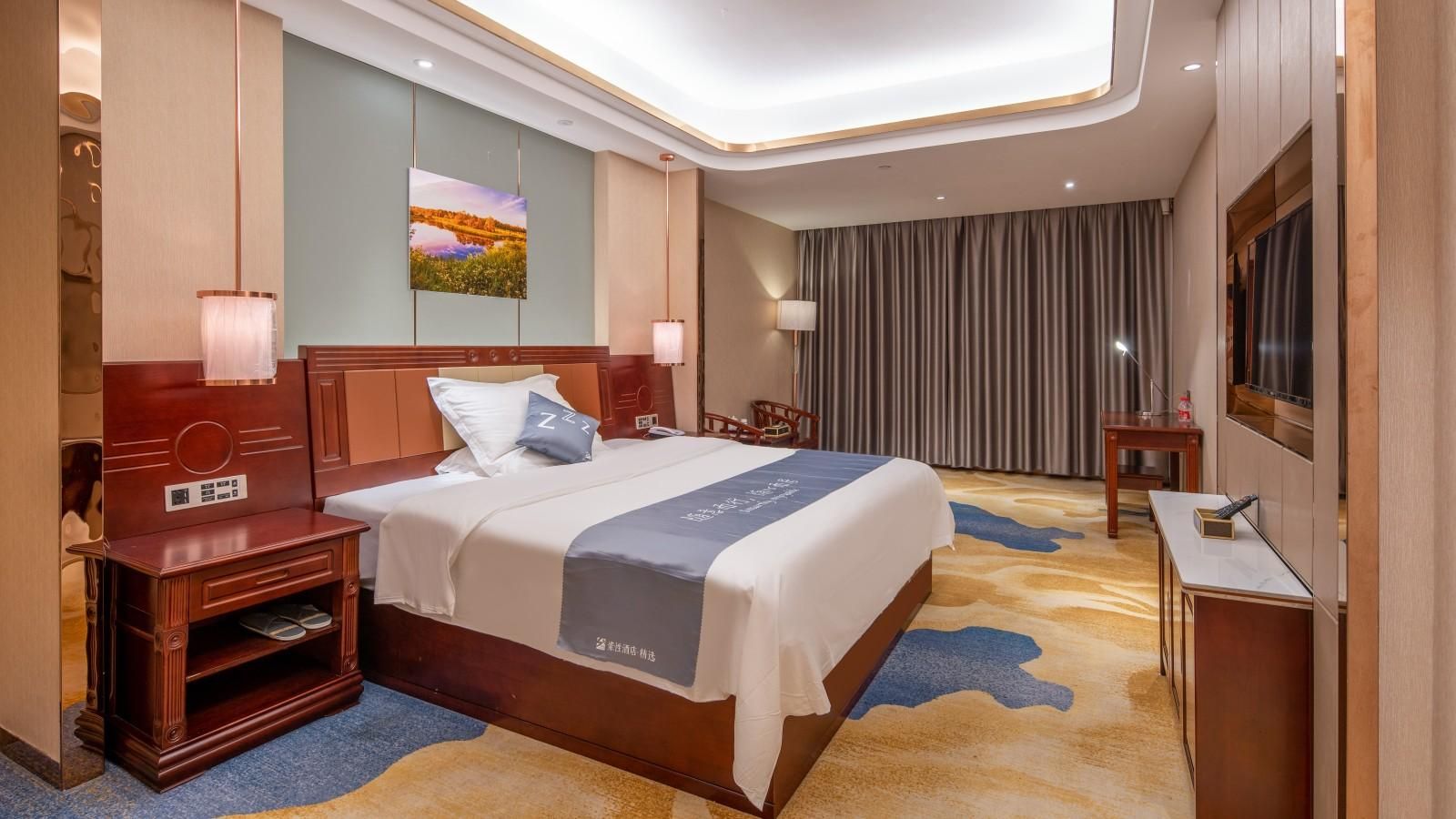 Sucha Hotel Shangwang Xinyi Xinxing Road Lvyue - Select Deluxe Bed Room