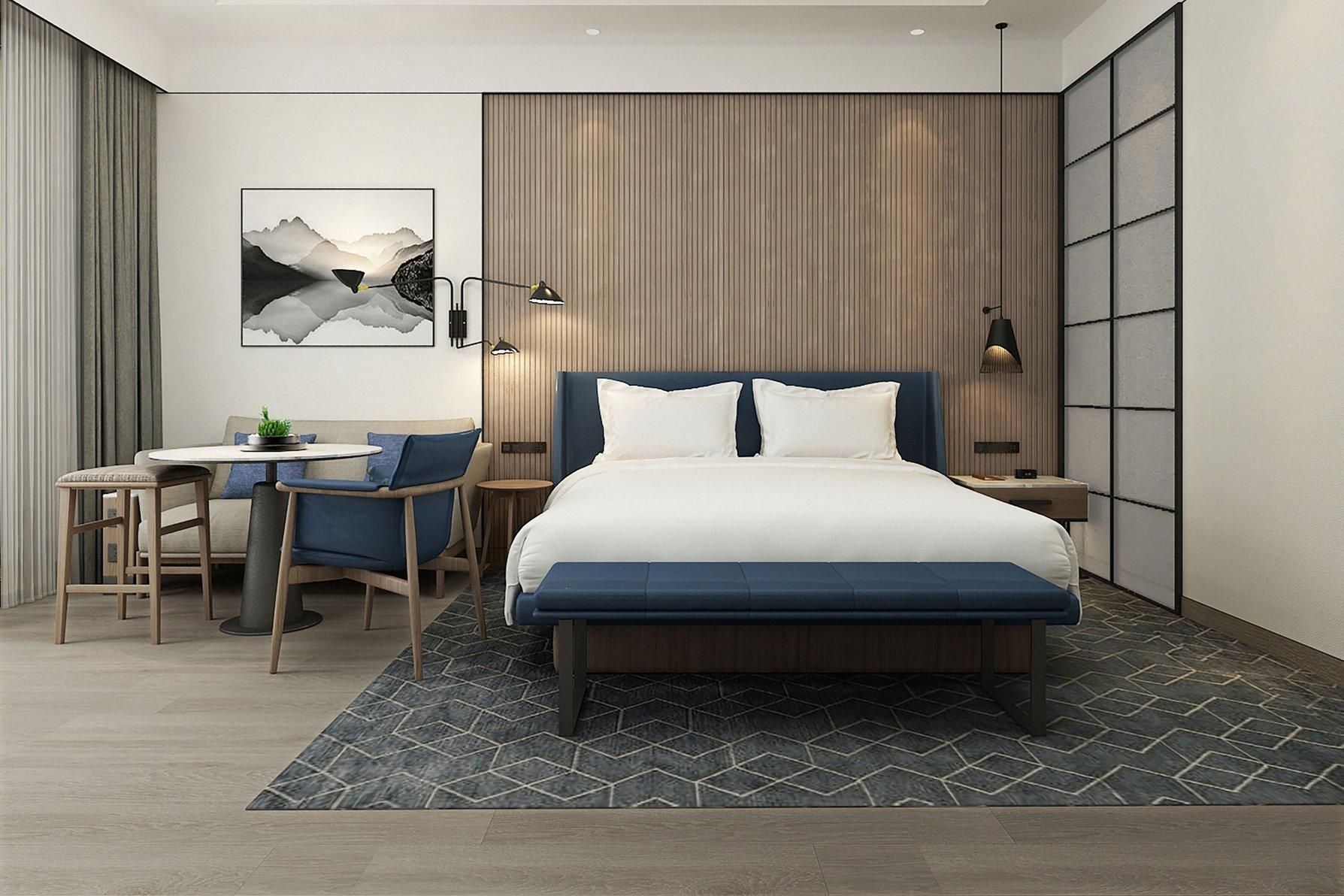 Sheraton Maoming Hot Spring Resort Deluxe, Guest Room, 2 Double, Garden View 2