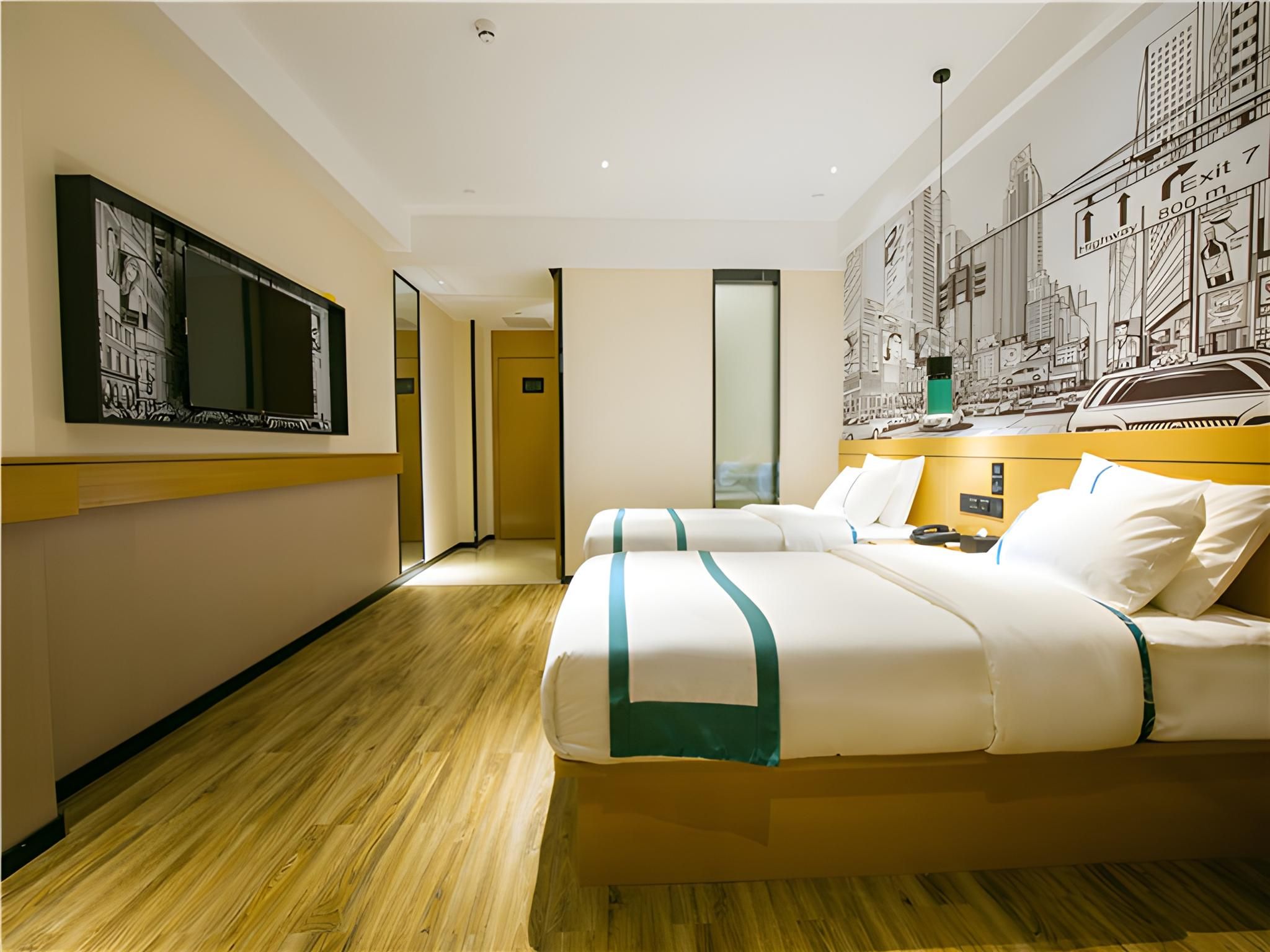 City Comfort Inn Maoming Shuidong Wanda Plaza Government Dossen - Superior Twin Room 3