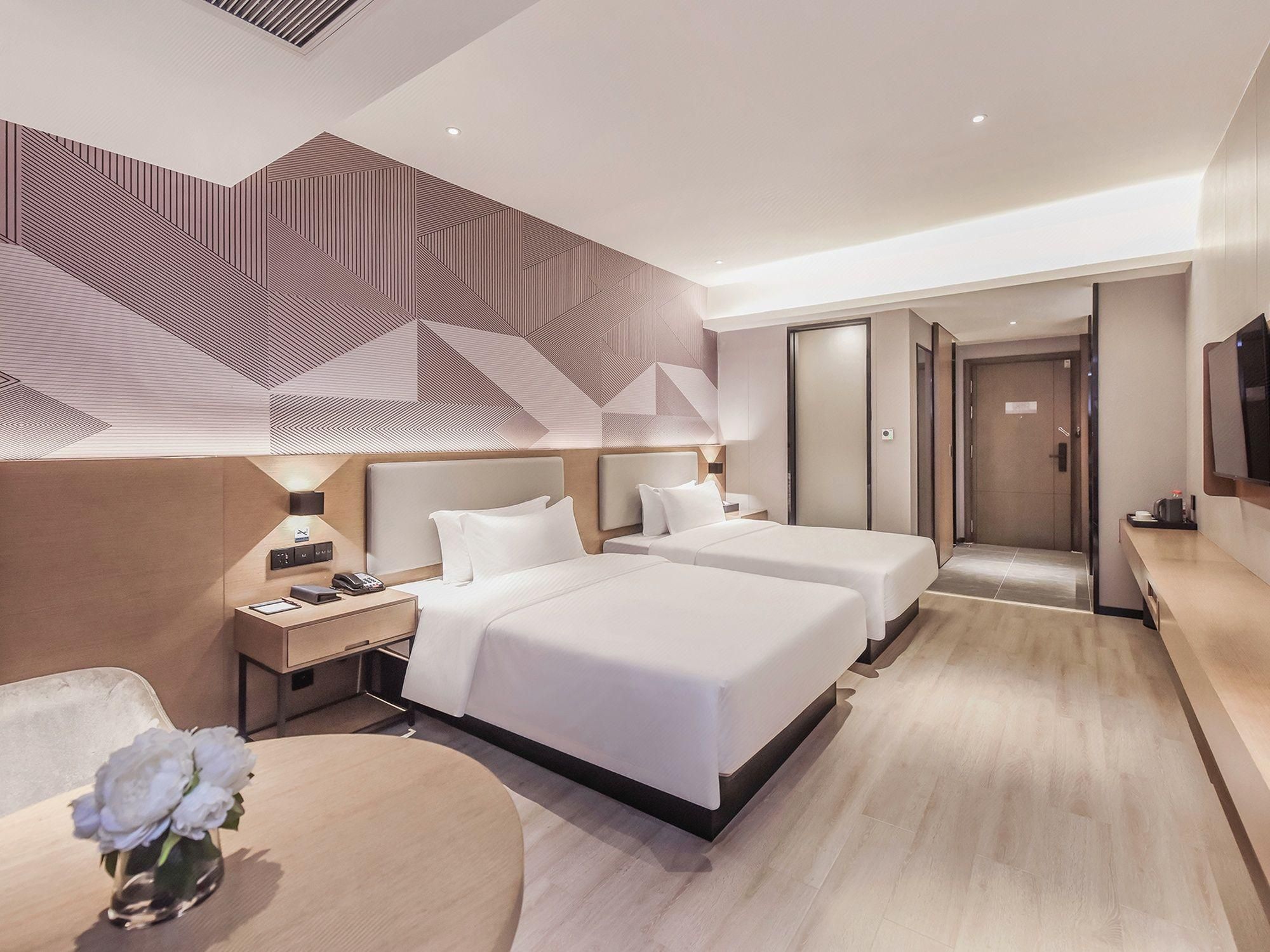 Boman Hotel Maoming High-speed ​​Railway Station South Aiqinghai Shopping Park Comfort Twin 2