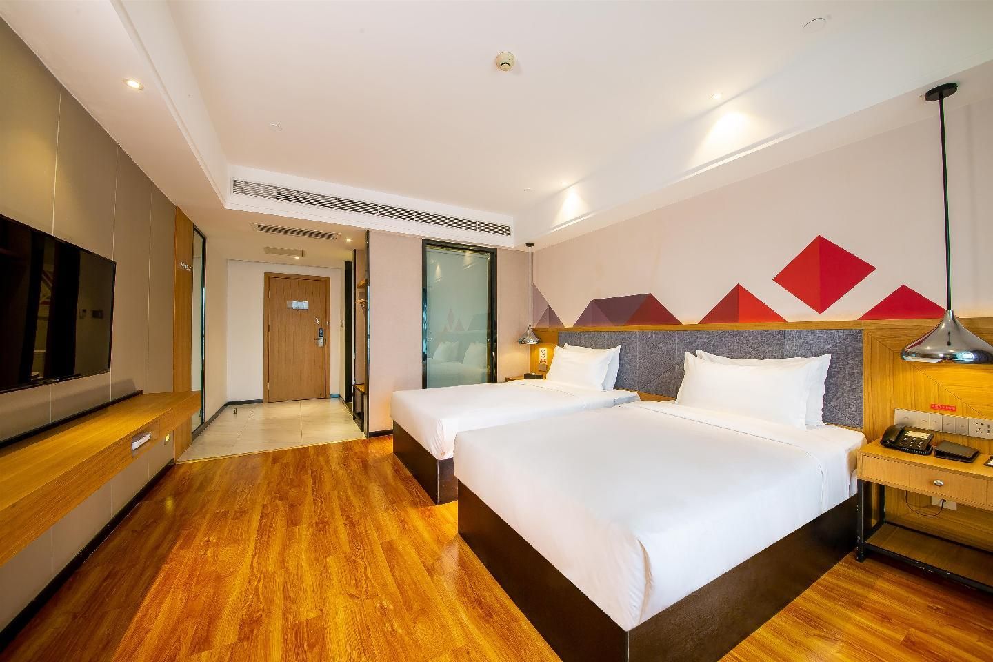 Borrman Hotel Maoming High-speed Railway Station Dossen - Deluxe Twin Room 2