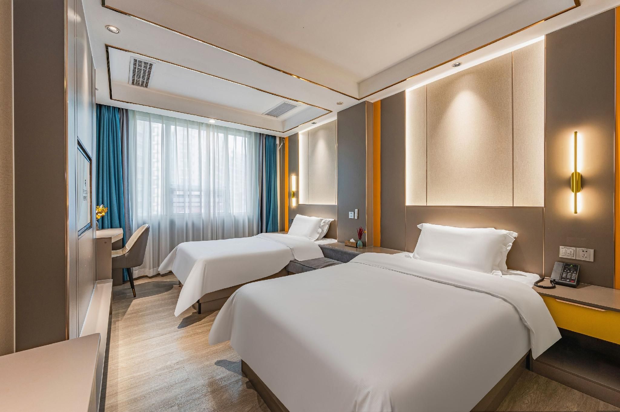 Rezen Select Hotel Meizhou Meijiang Wanda Plaza Twin Deluxe