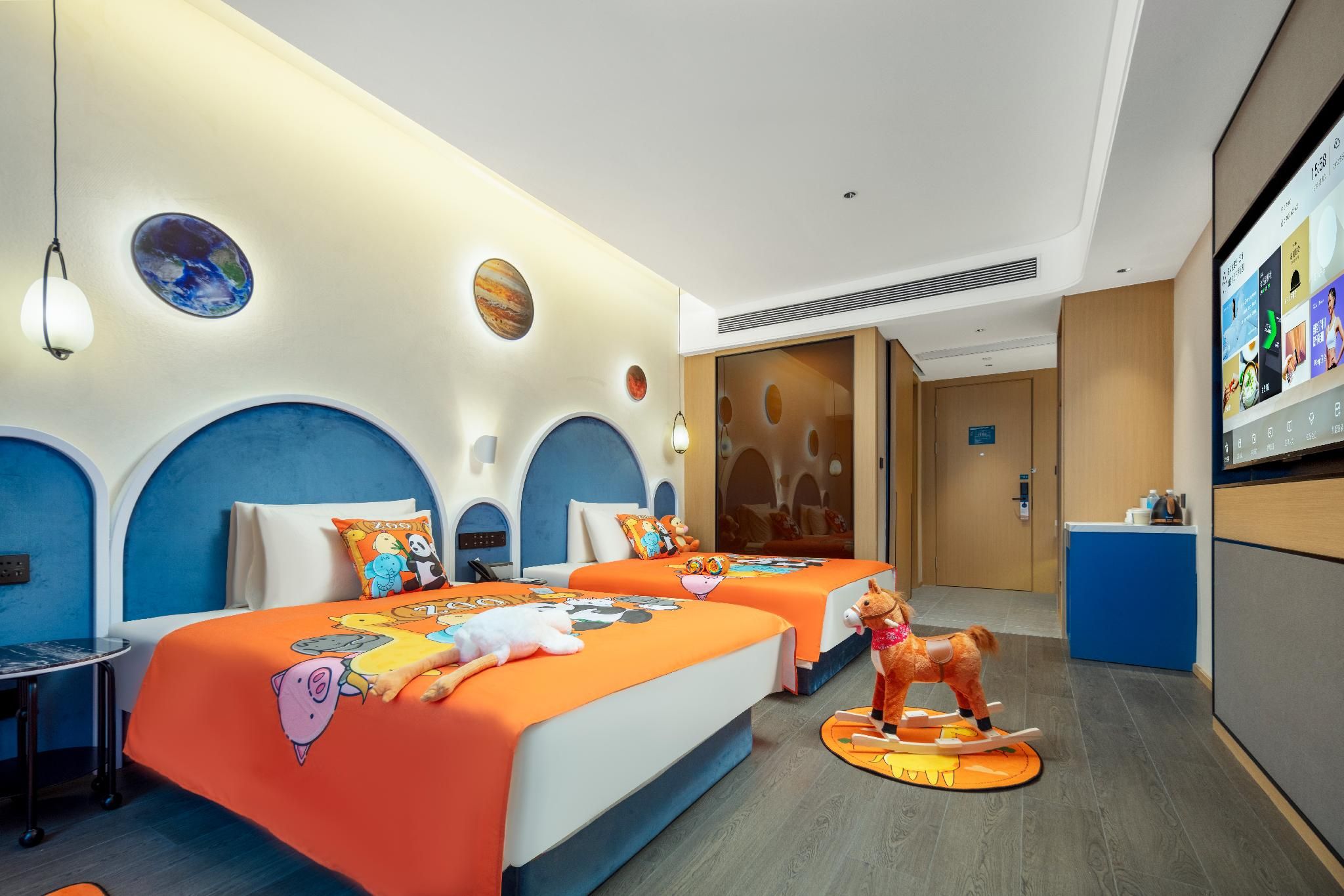 Atour Hotel Meizhou West Railway Station R&F Center Atour - JUMI Family Twin Room 2