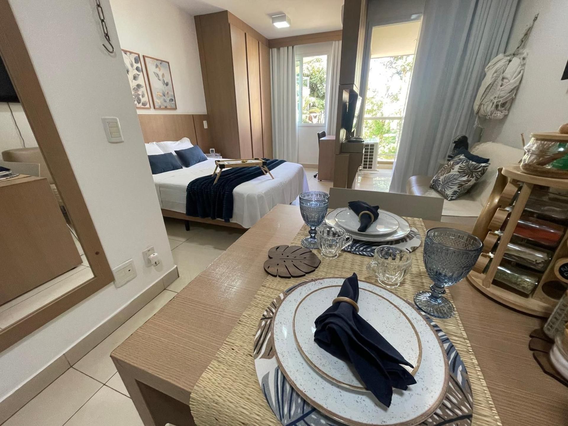 Studio Apartment with Balcony