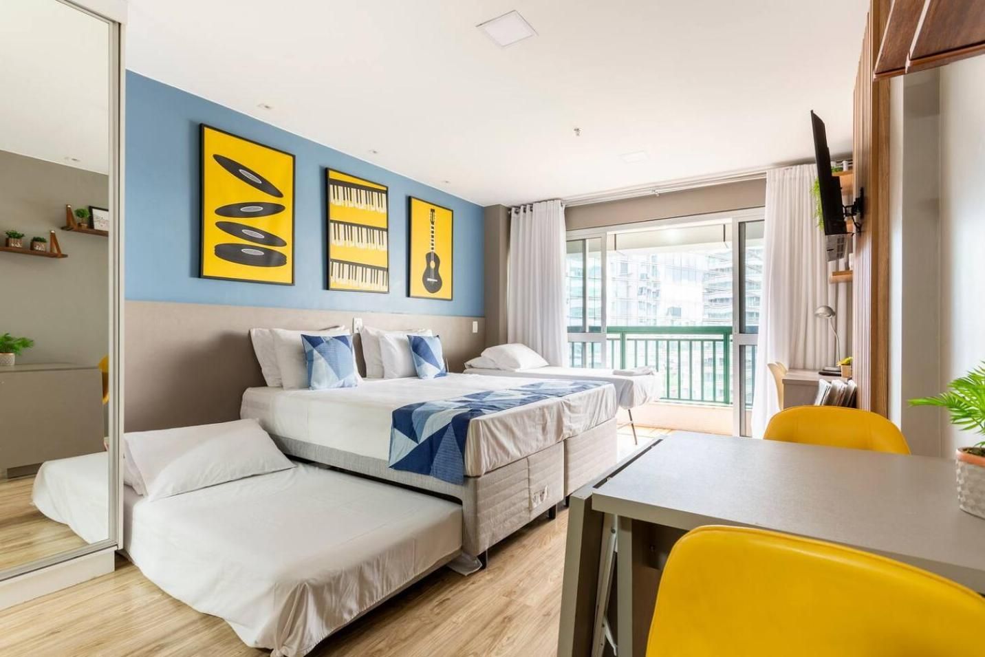 Quadruple Room with Garden View