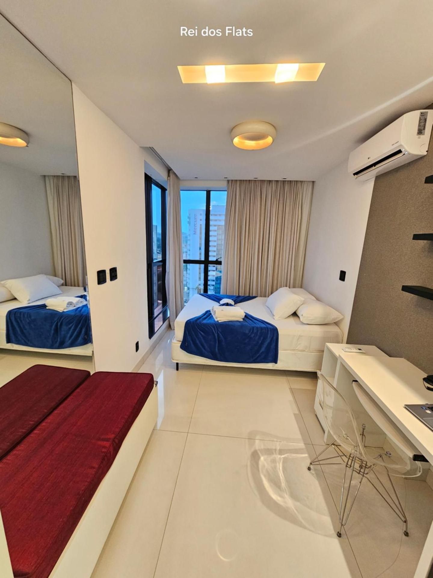 Deluxe One-Bedroom Apartment with City View