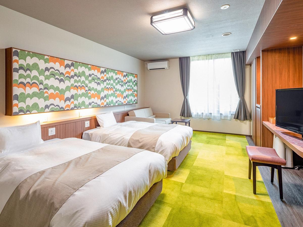Standard Twin Room, Shower Only, Non-Smoking