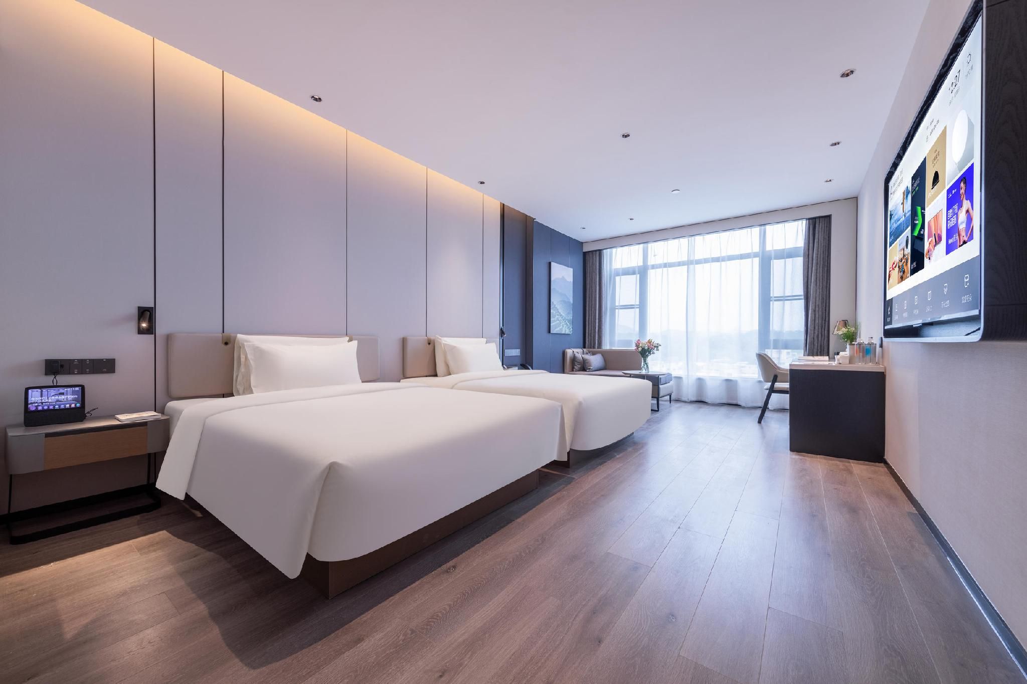 Atour Hotel Shanwei High-speed ​​Railway Station Binhai Park Atour - JIMU Twin Room