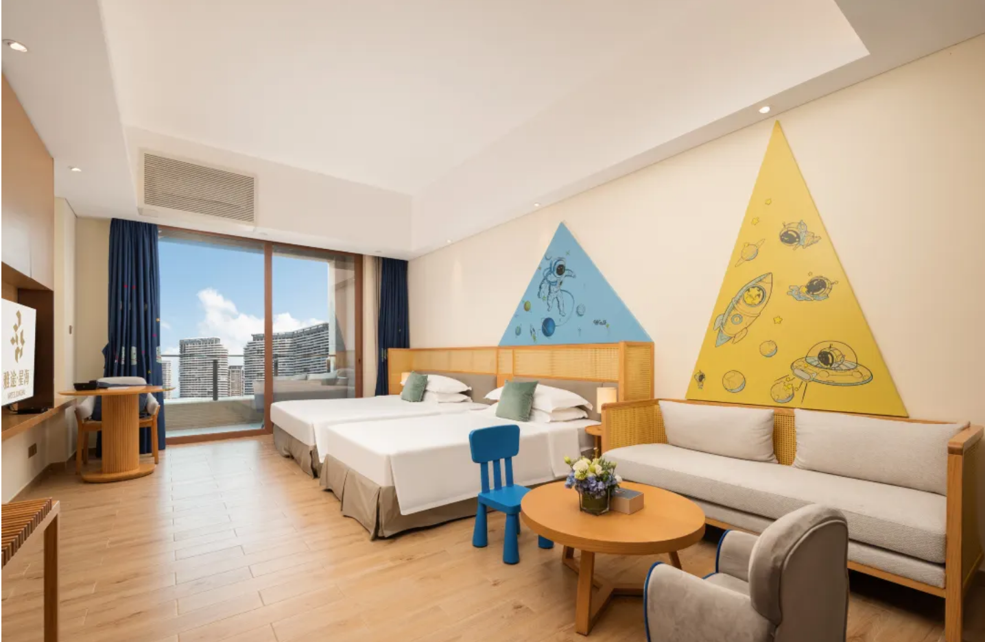 Artel Xinghai Resort Shanwei Jintingwan Family Room with Nature - Kid-Friendly