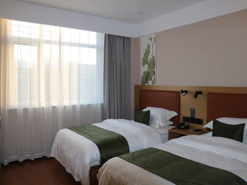 GreenTree Inn Taiheng Shuijing County Jingtai Street Standard Twin Room