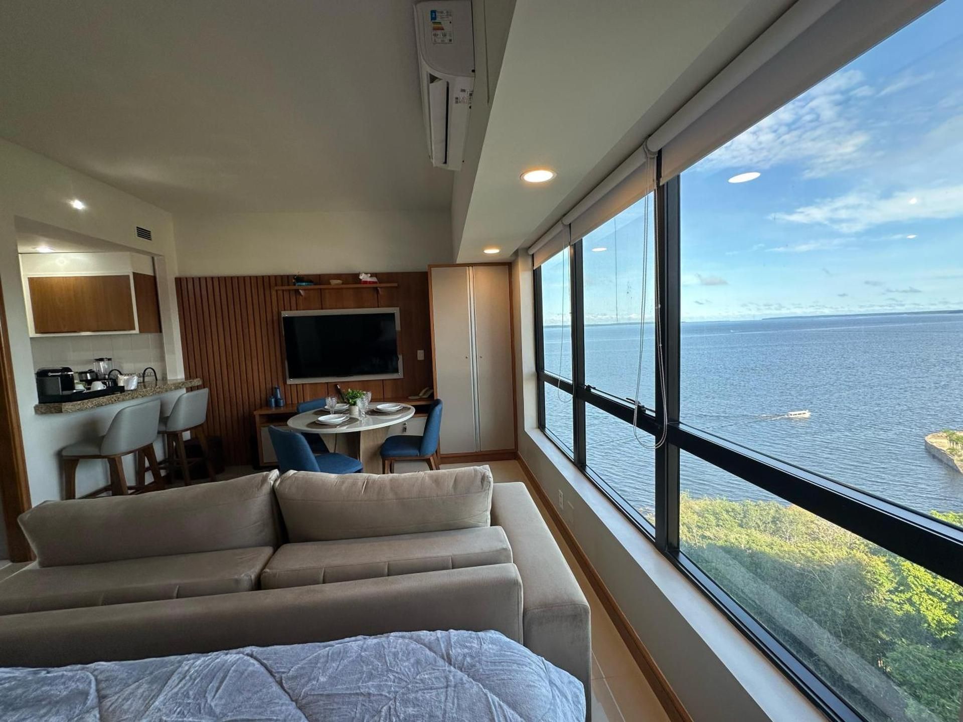 One-Bedroom Apartment with River View